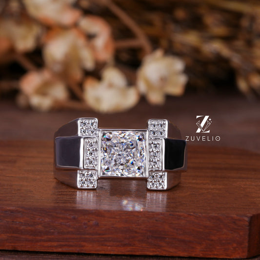 Men’s Cushion Signet Ring