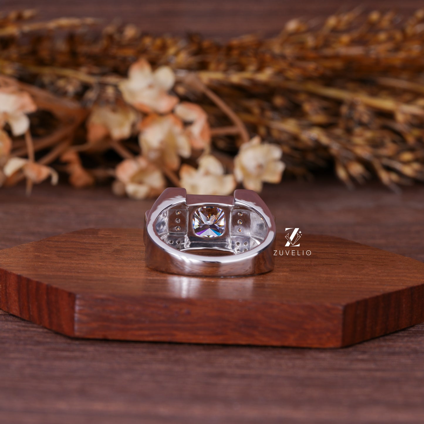 Men’s Cushion Signet Ring