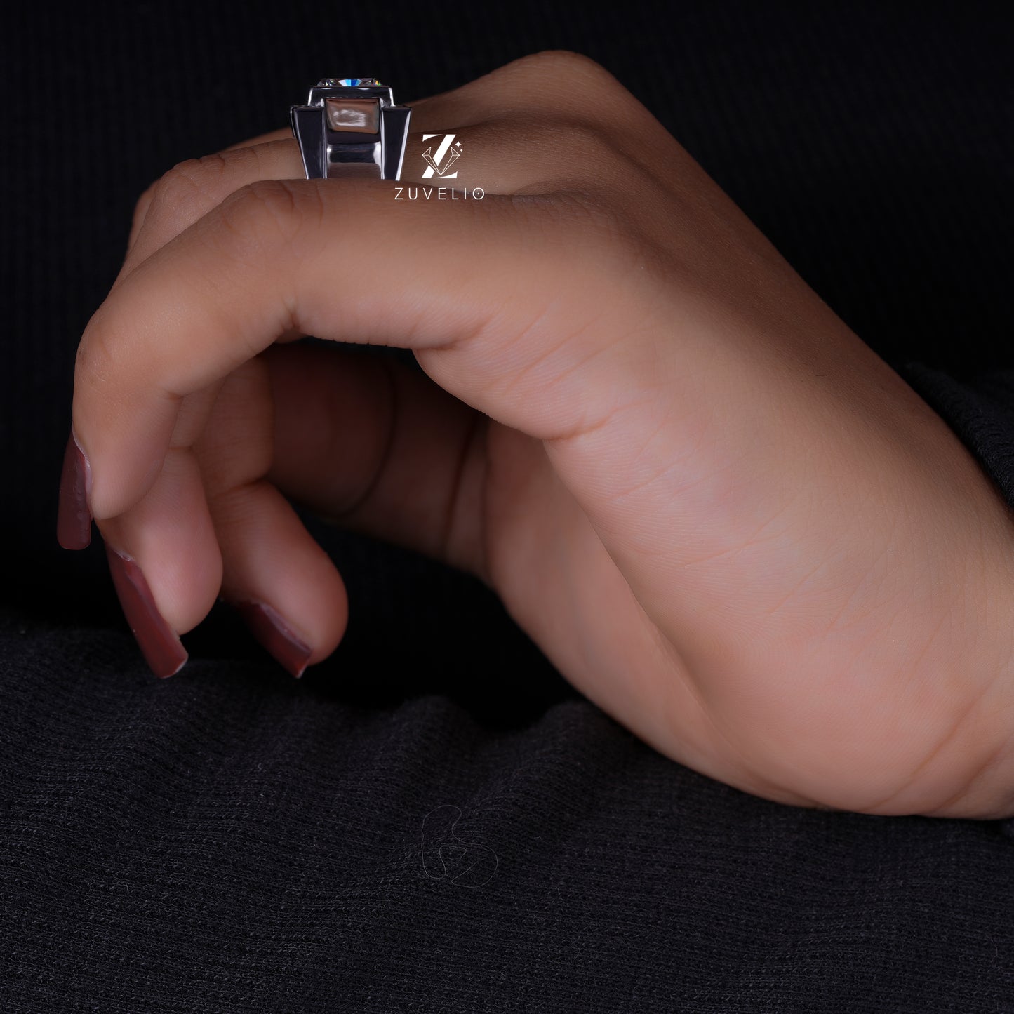 Men’s Cushion Signet Ring