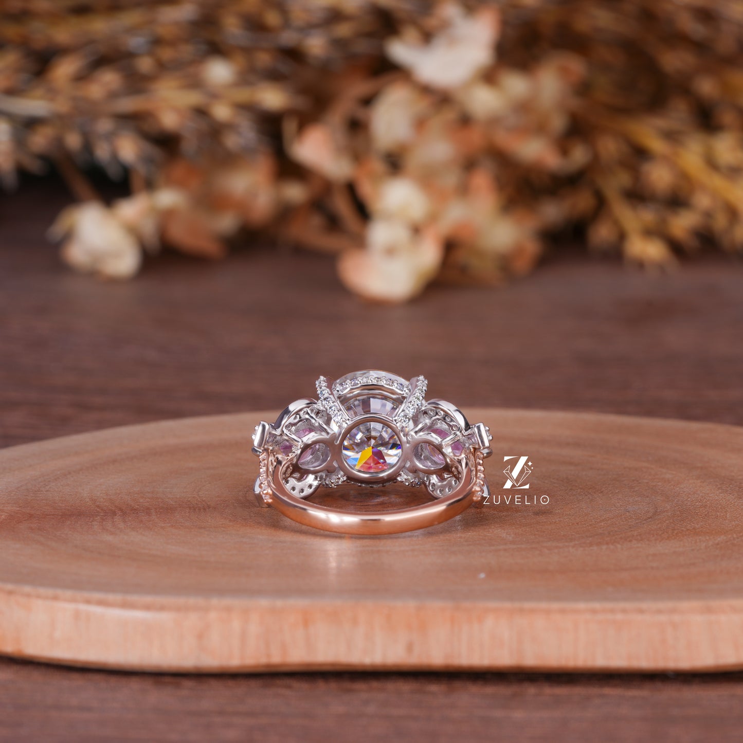 Bow Tie Moissanite Ring