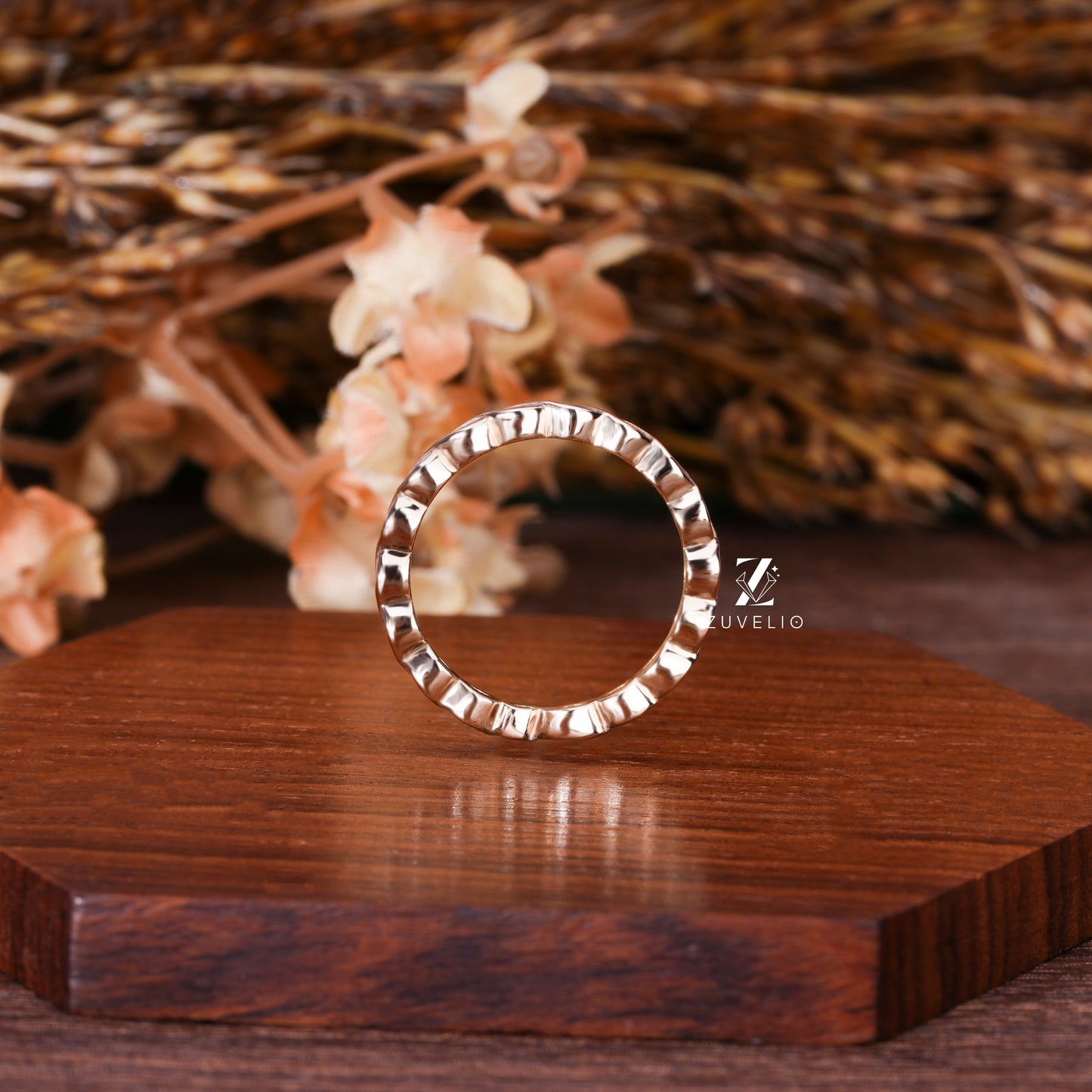 Marquise Moissanite Eternity Band