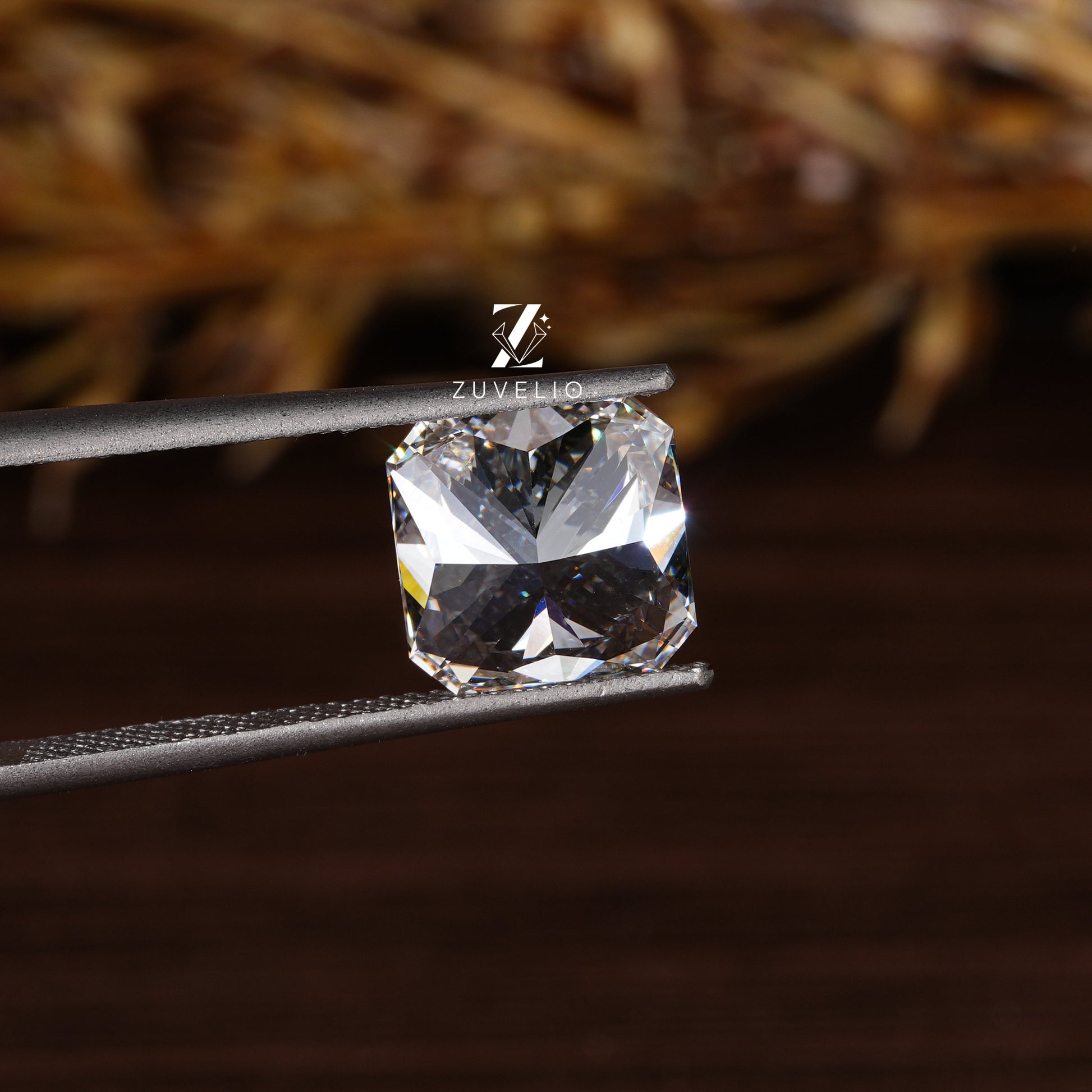 4.18 Ct Sqare Radiant Lab Diamond - Zuvelio.com