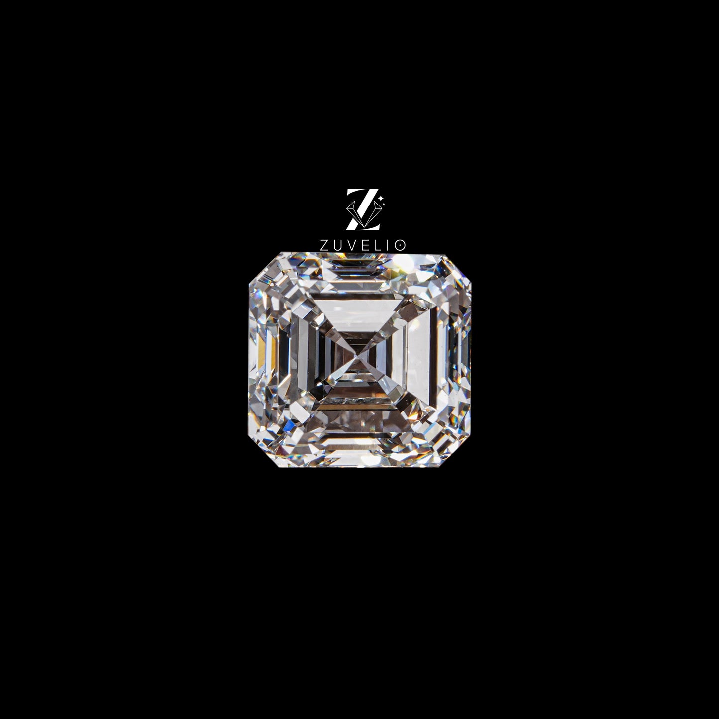 3.60 Ct Asscher Lab Diamond - Zuvelio.com