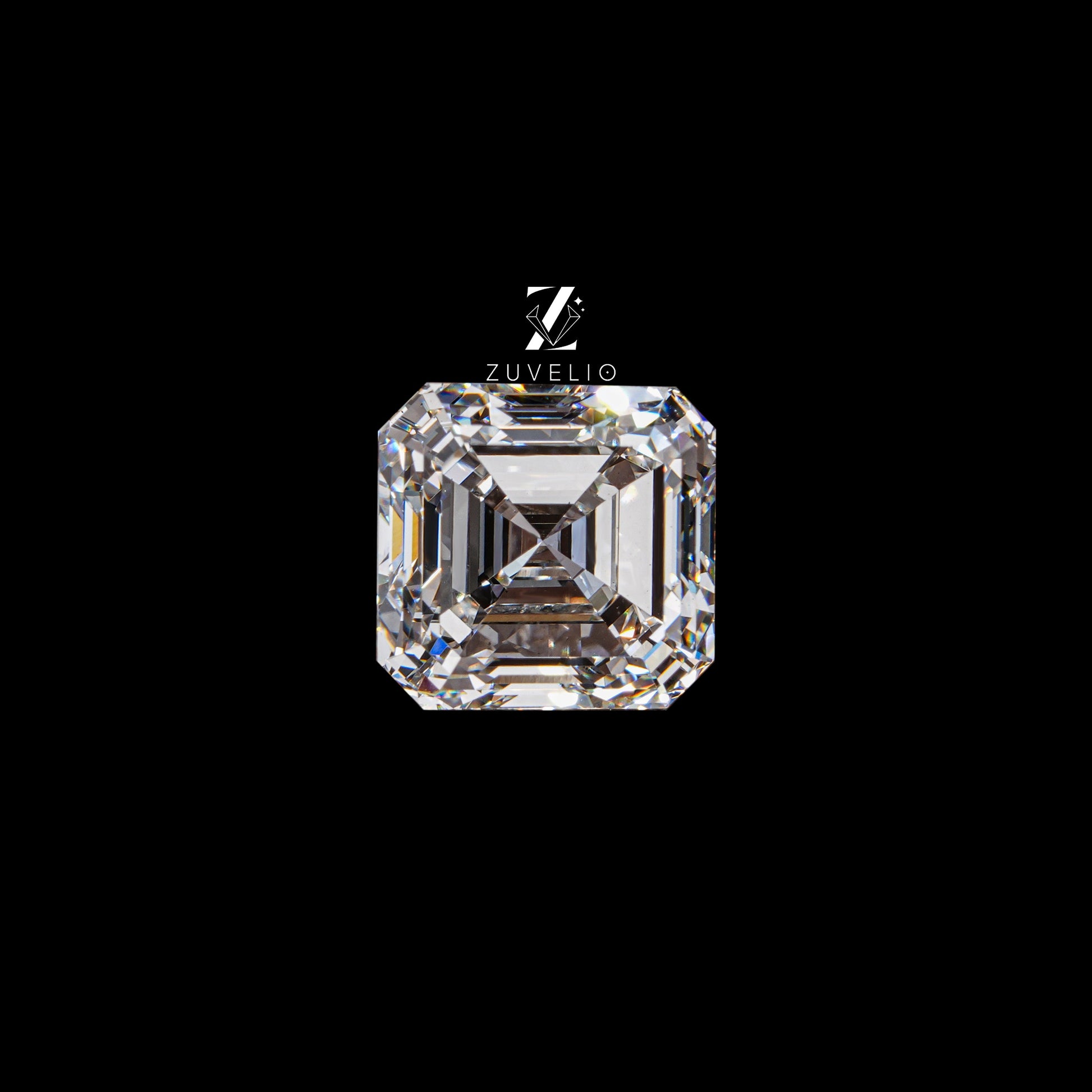 3.60 Ct Asscher Lab Diamond - Zuvelio.com