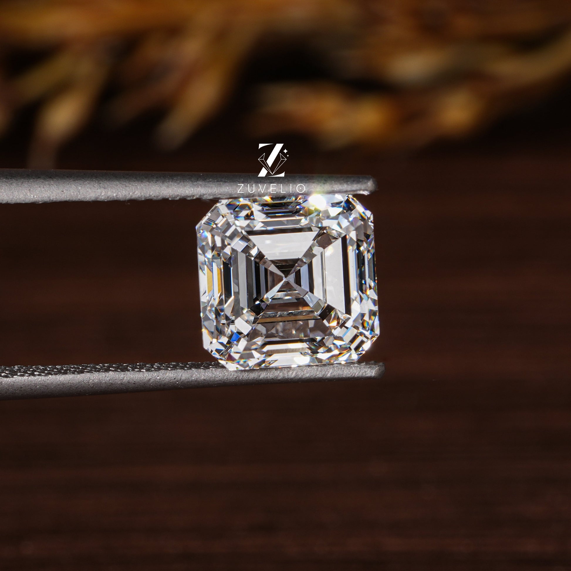 3.60 Ct Asscher Lab Diamond - Zuvelio.com