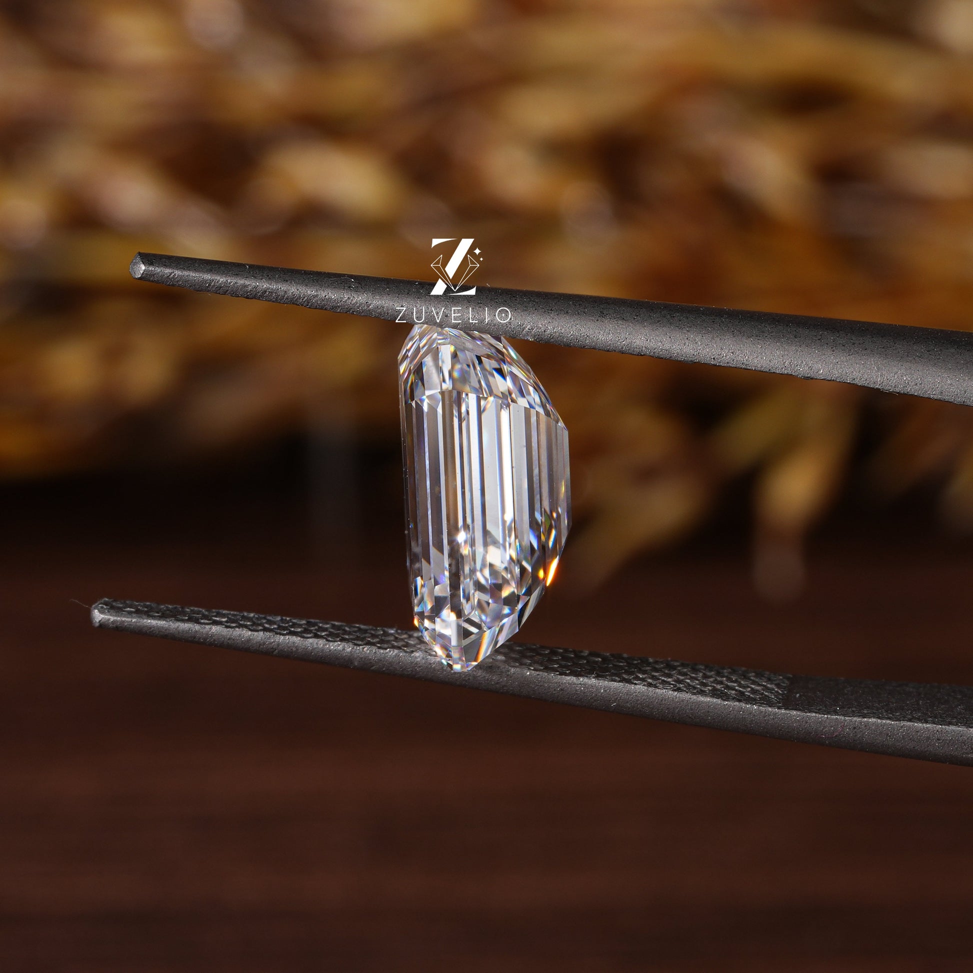 IGI Emerald Cut Lab Diamond - Zuvelio.com