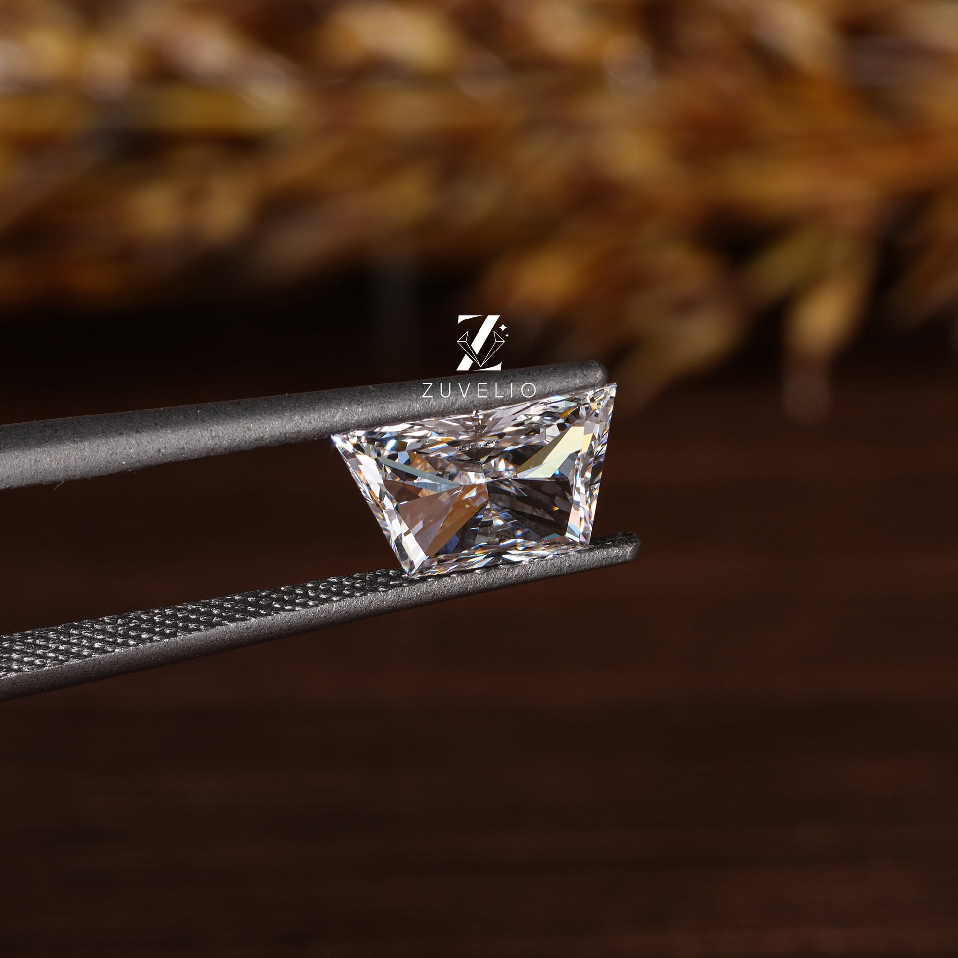 2.50 Ct Trapeze Cut Lab Diamond - Zuvelio.com