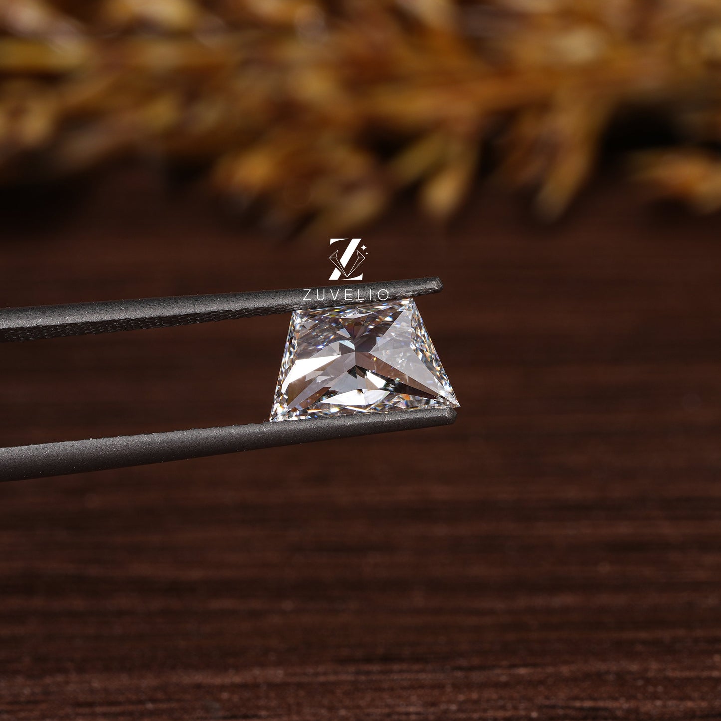 2.50 Ct Trapeze Cut Lab Diamond - Zuvelio.com