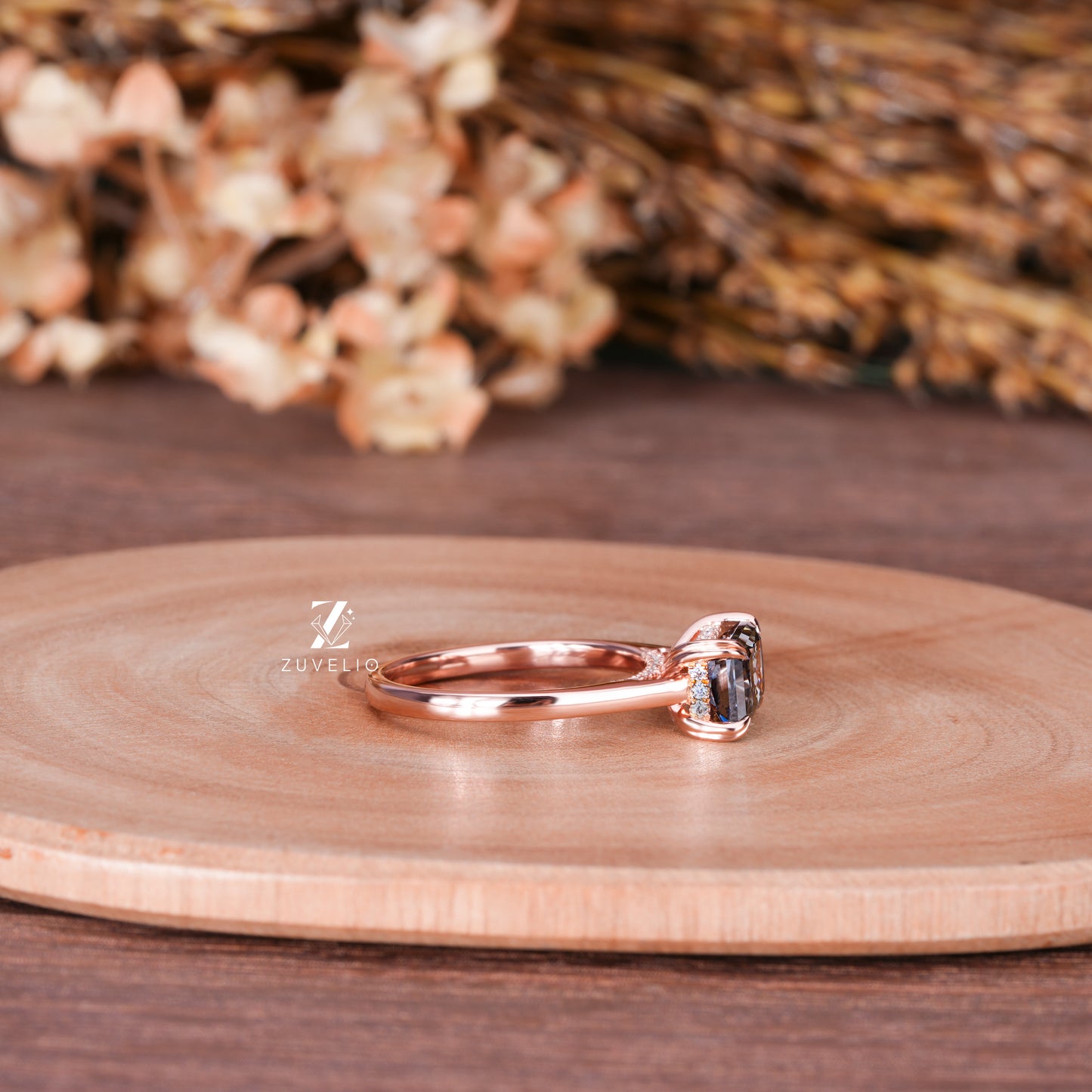 Radiant Hidden Halo Ring