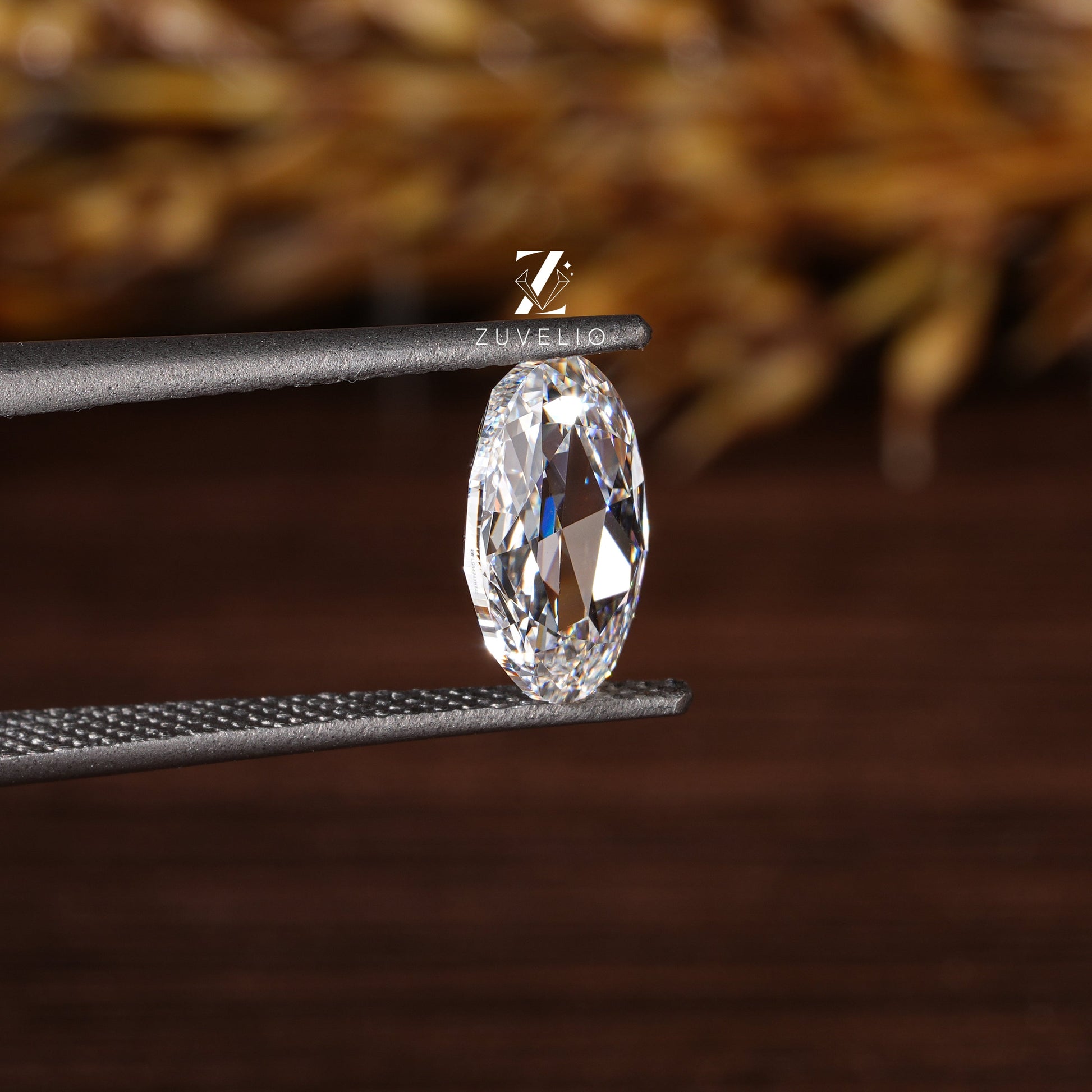 2.02 Ct Oval Rose Cut Diamond - Zuvelio.com