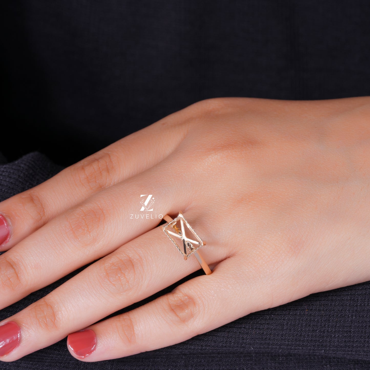Designer Semi Mount Ring