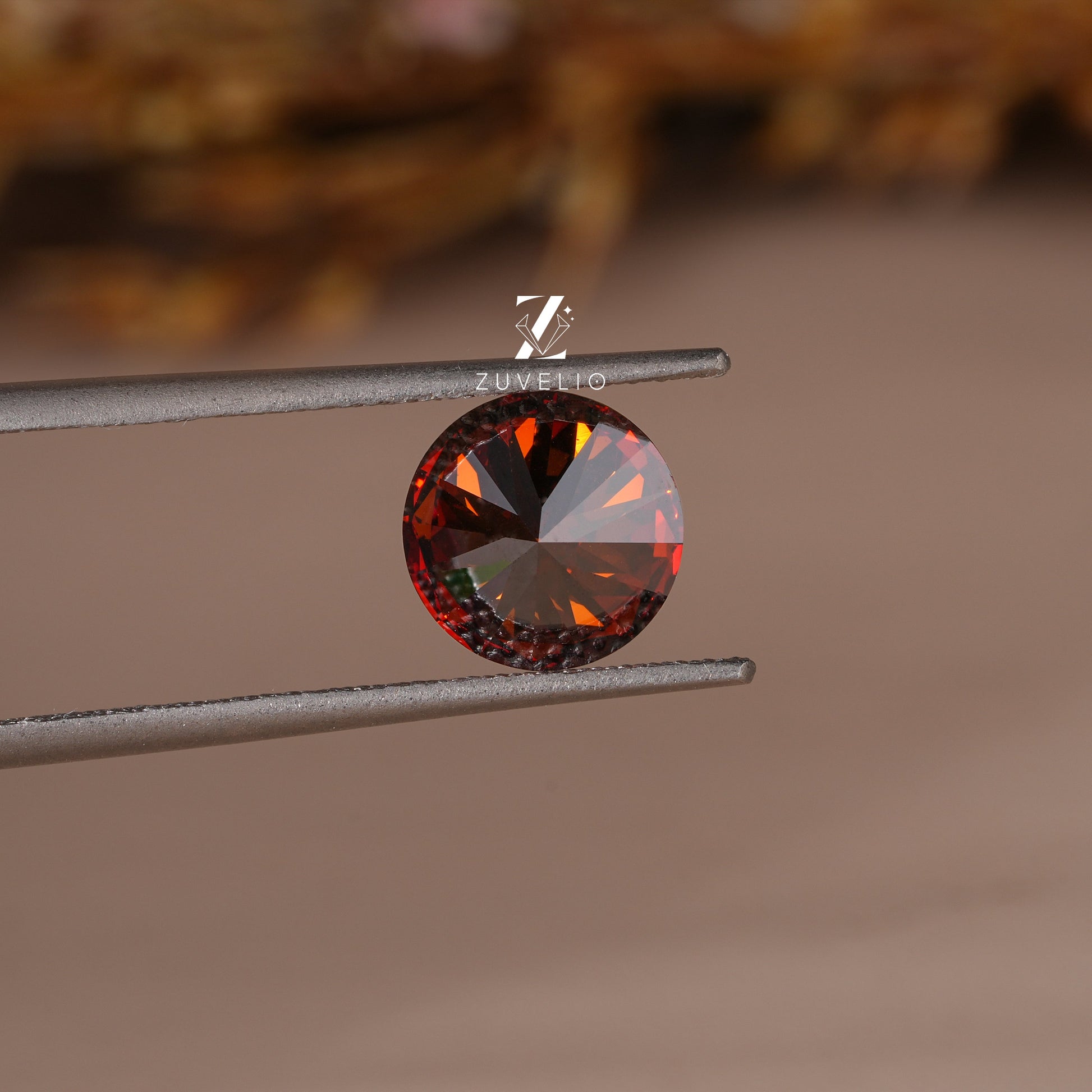 3.17 Ct Orange Lab Diamond - Zuvelio.com