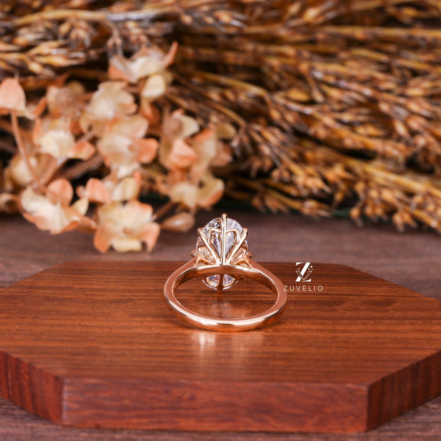 Vintage Oval Diamond Ring