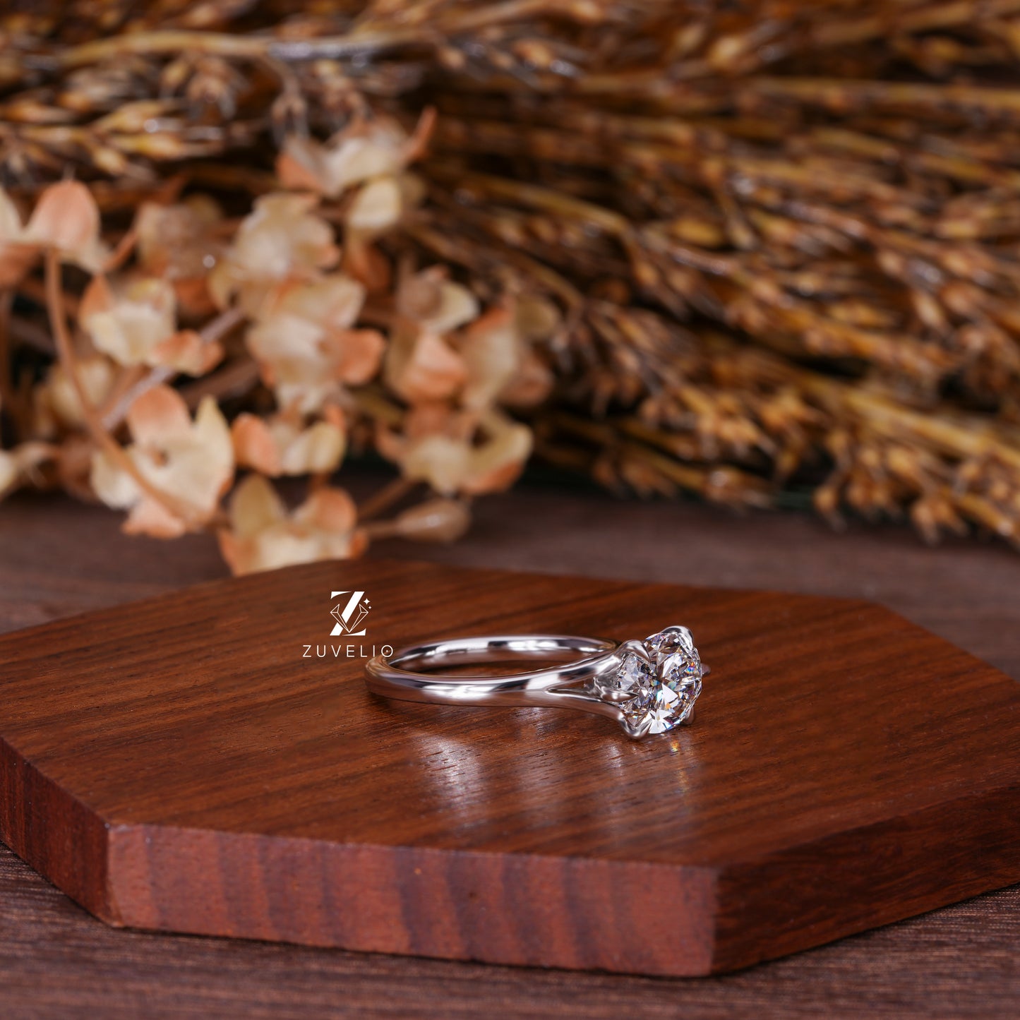 East West Diamond Ring
