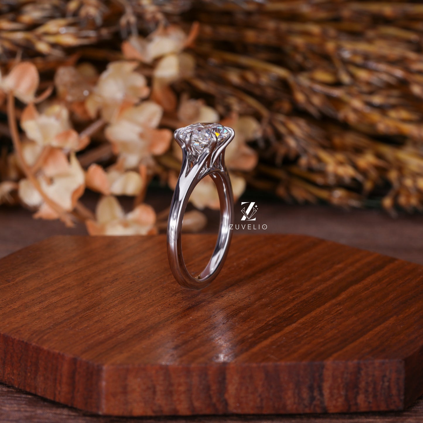 East West Diamond Ring