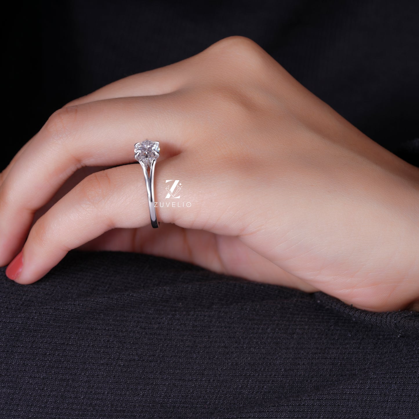 East West Diamond Ring
