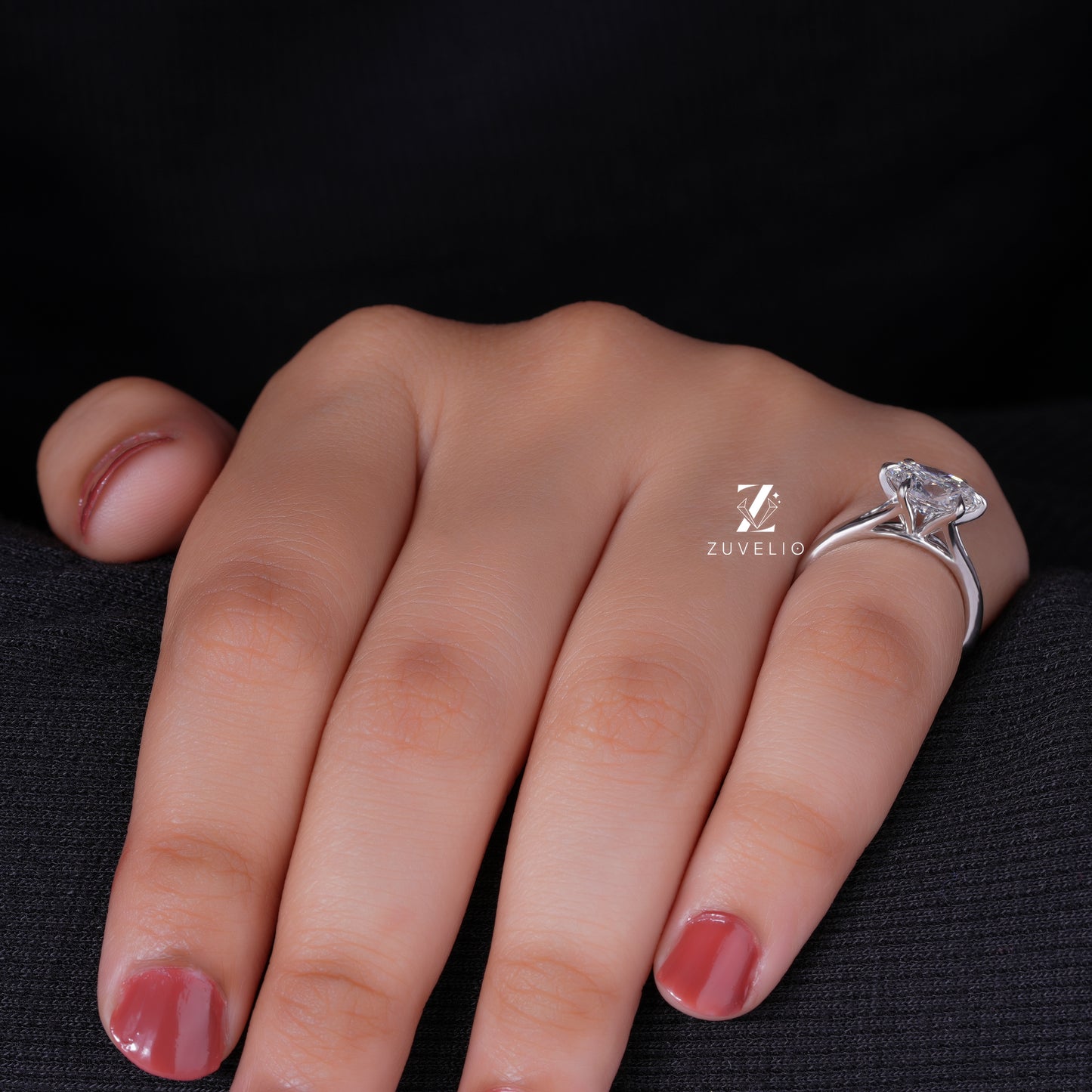 East West Diamond Ring