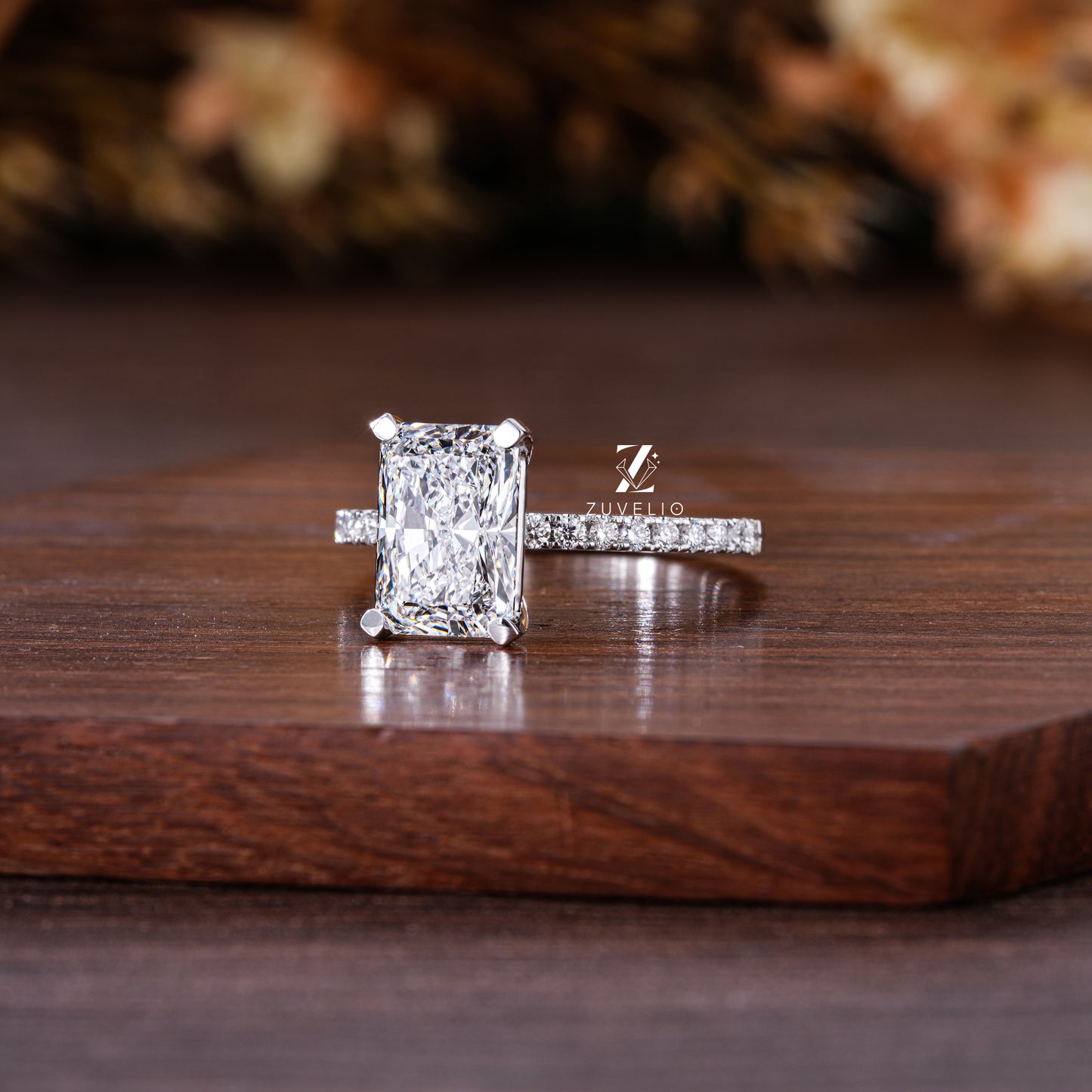 White Gold Diamond Ring