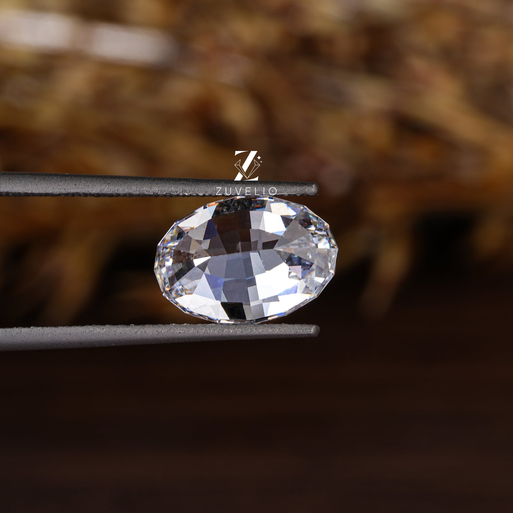 3.56 Ct Oval Step Cut Lab Diamond - Zuvelio.com