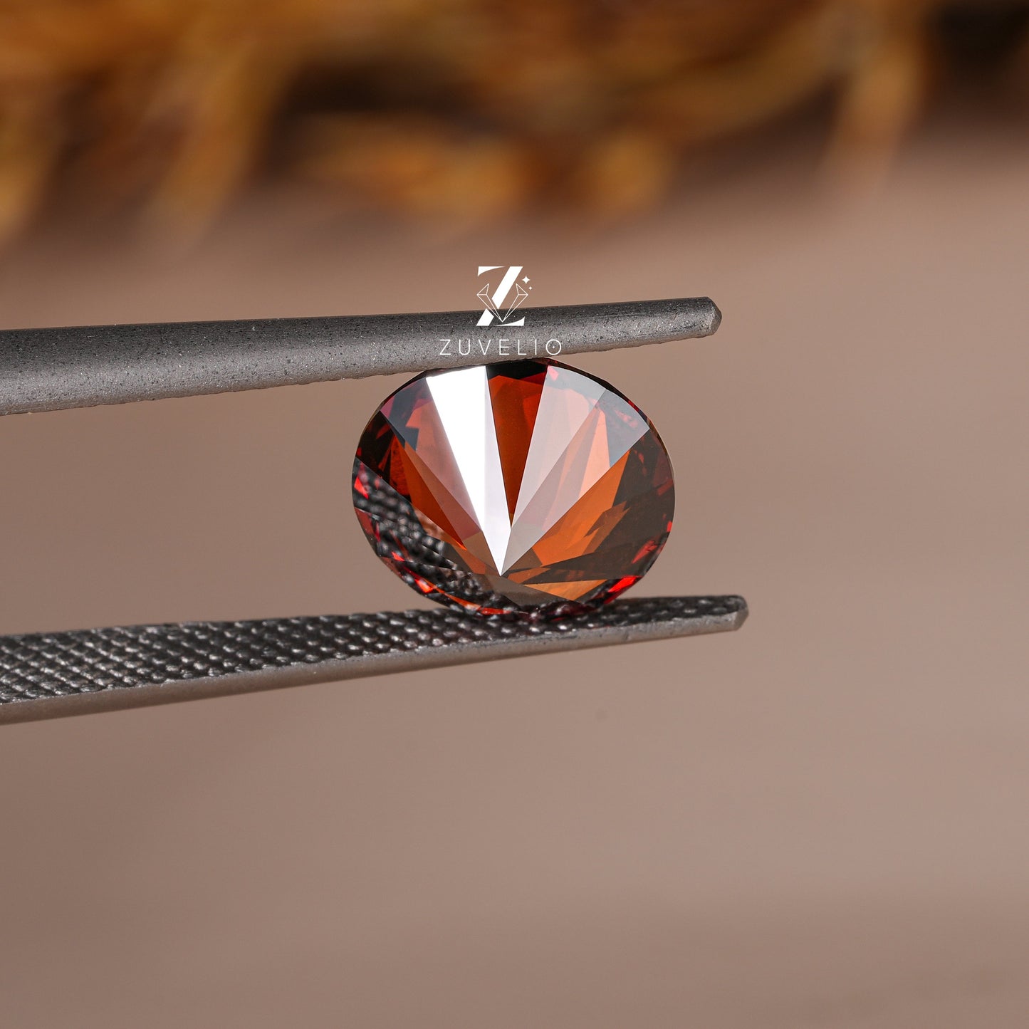 2.04 Ct Deep Orange Lab Diamond - Zuvelio.com
