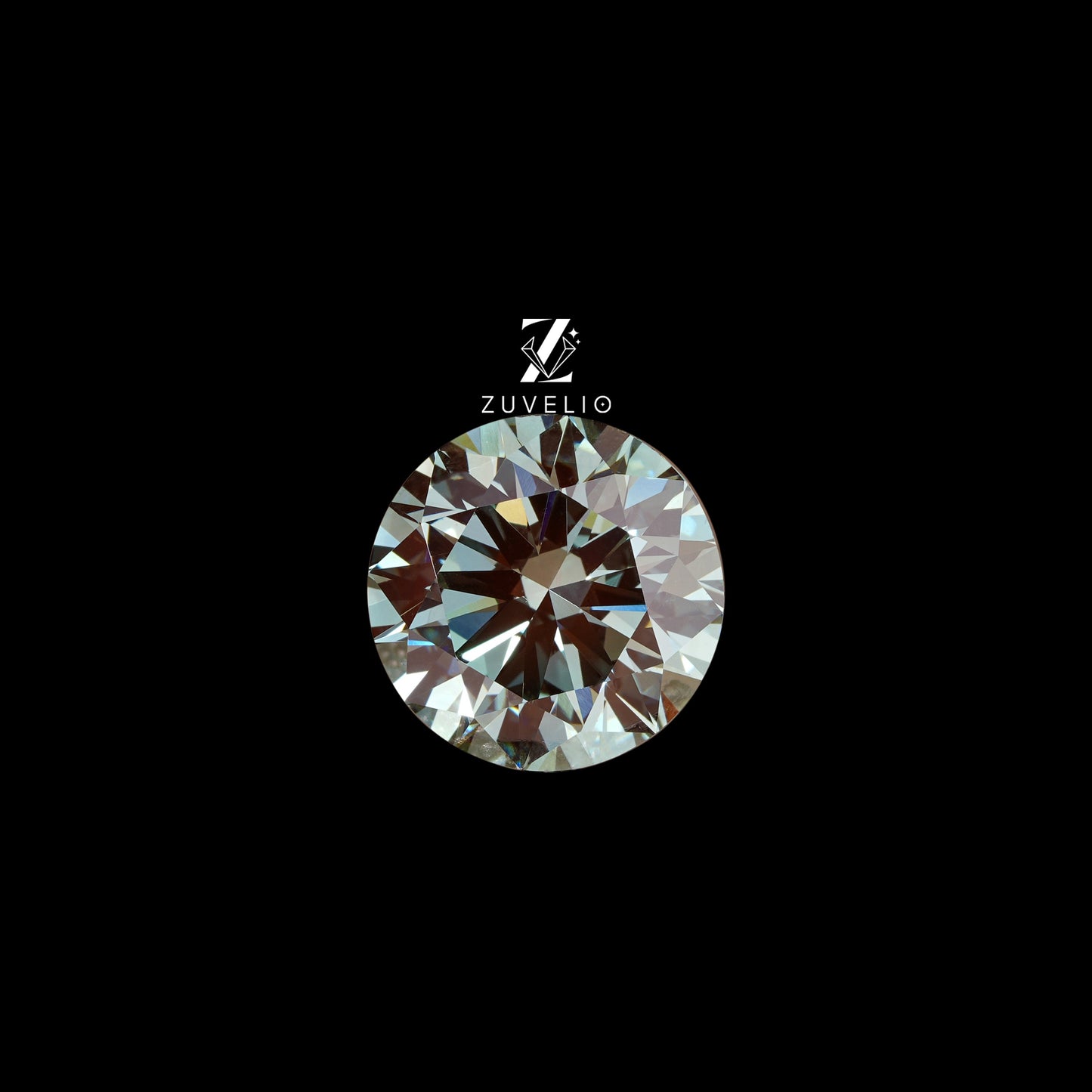 3.06 Ct Intense Blue Lab Diamond - Zuvelio.com