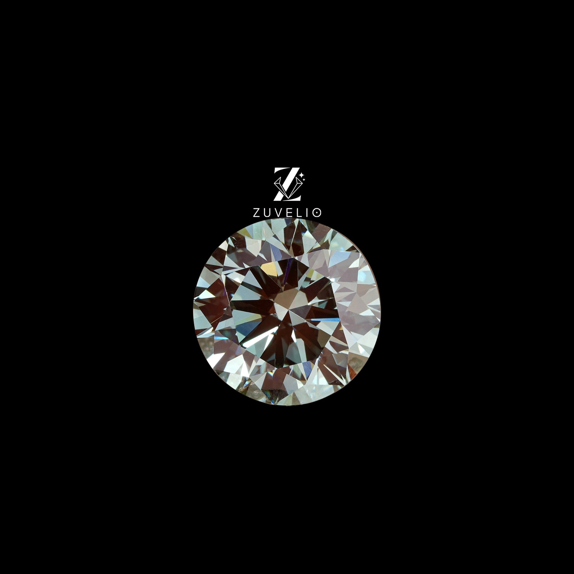 3.06 Ct Intense Blue Lab Diamond - Zuvelio.com