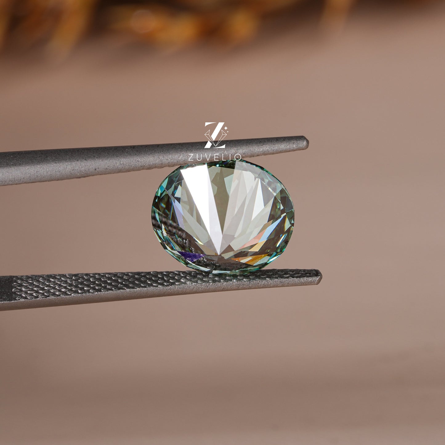 3.06 Ct Intense Blue Lab Diamond - Zuvelio.com