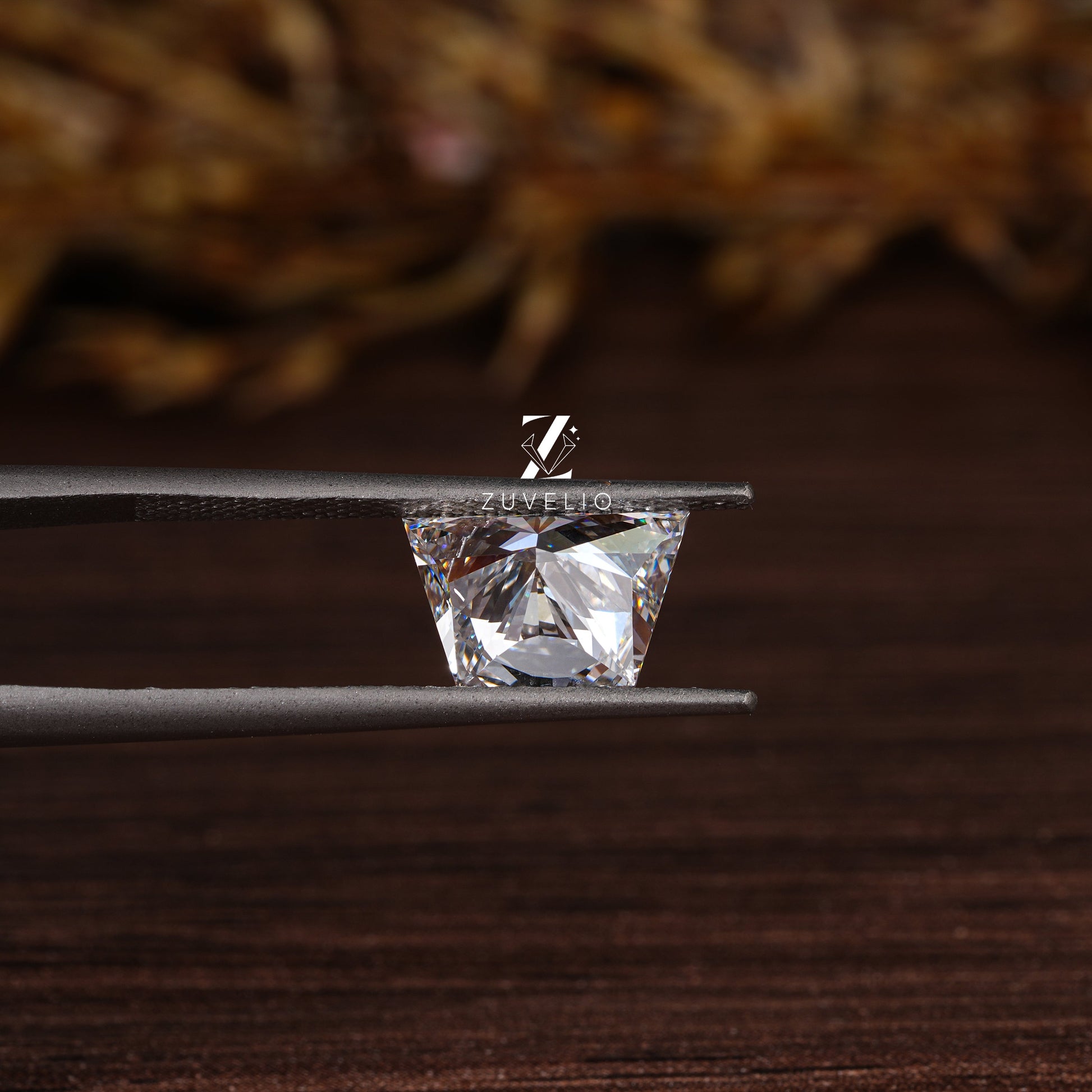 1.12 Ct Trepezoid Lab Diamond - Zuvelio.com