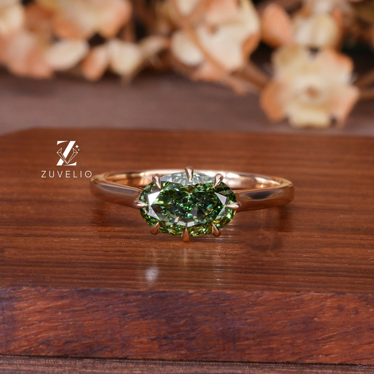 East West Green Diamond