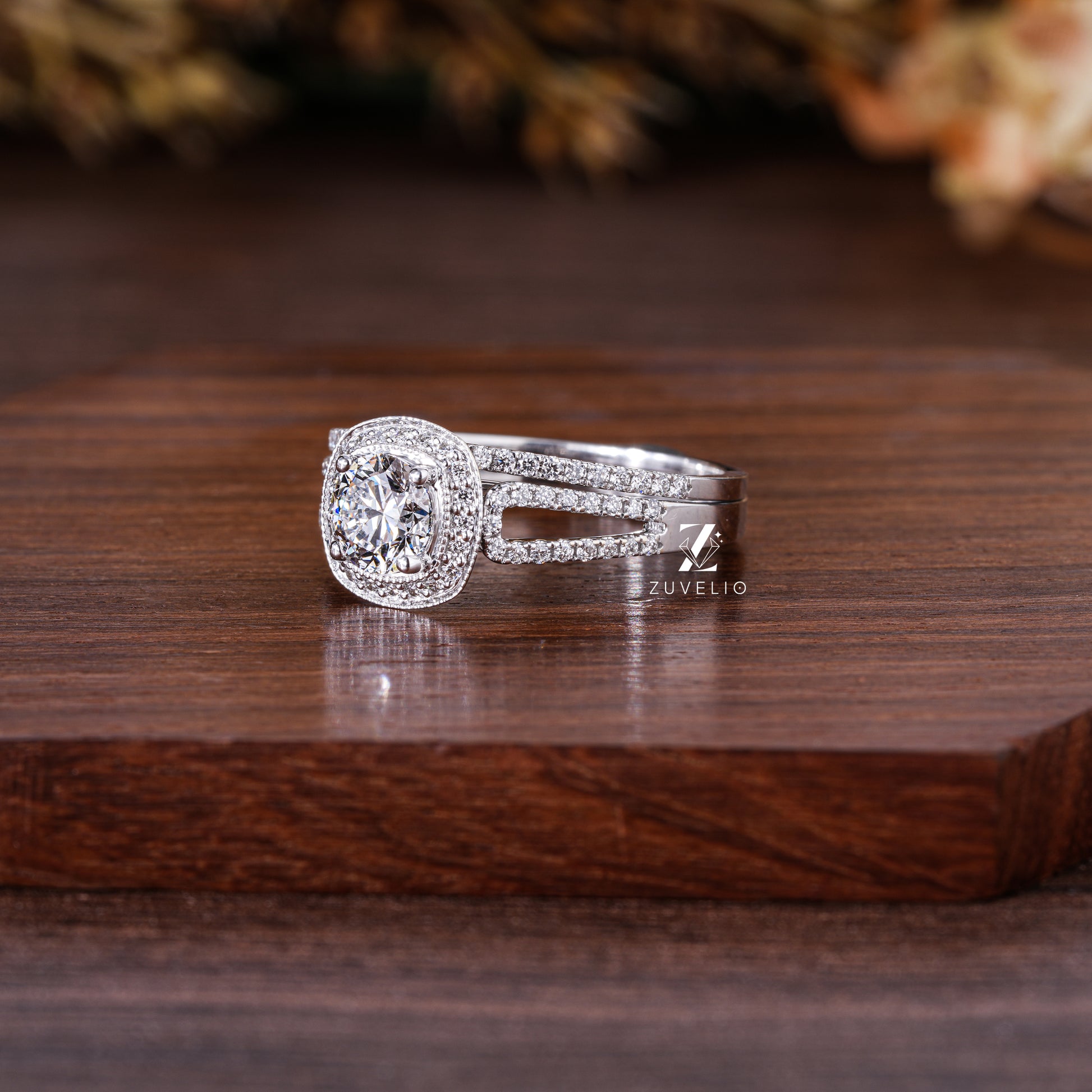 Lab Grown Diamond Ring Set