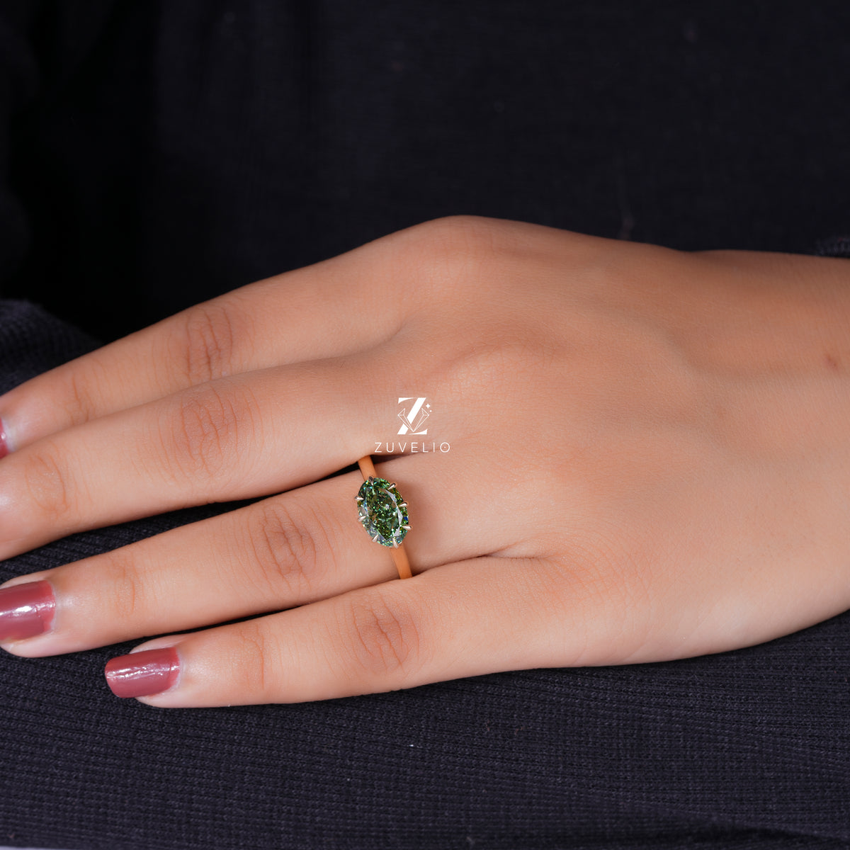East West Green Diamond