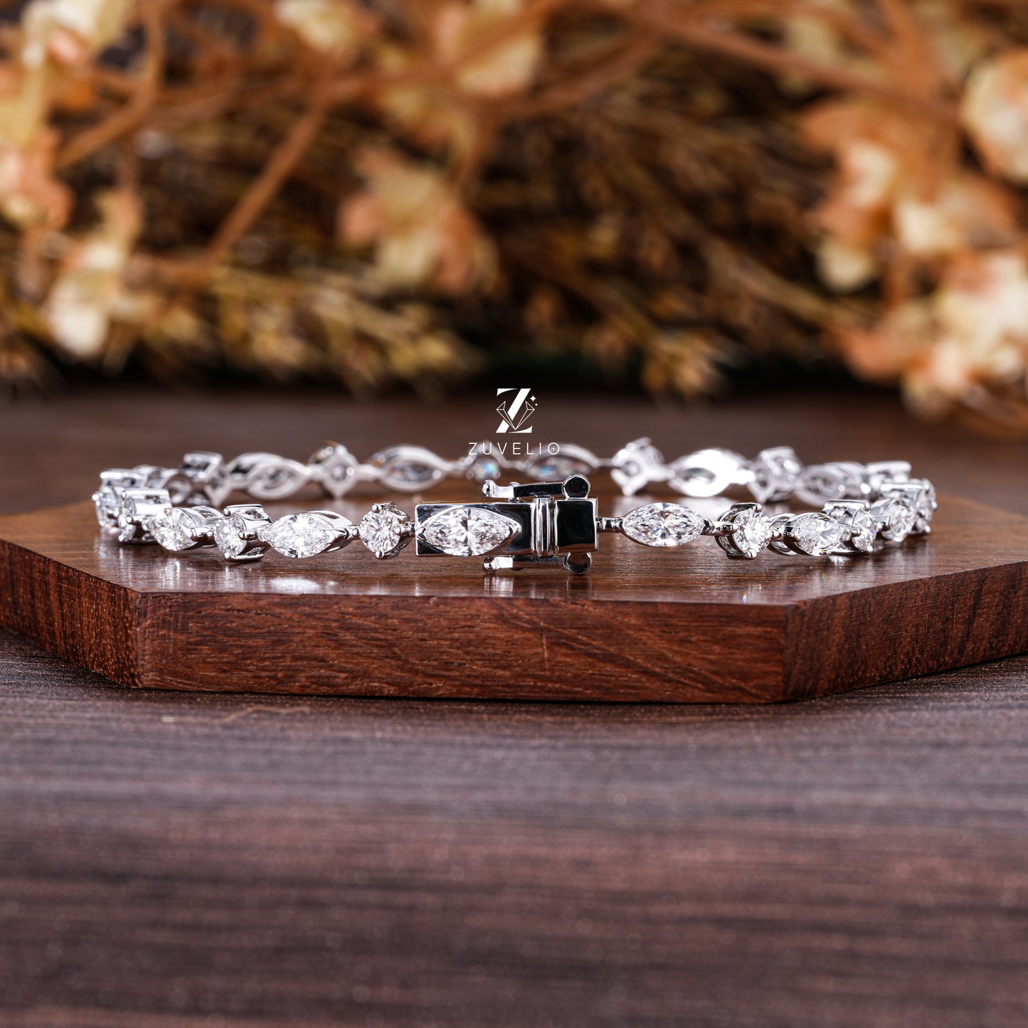 Lab Diamond Tennis Bracelet
