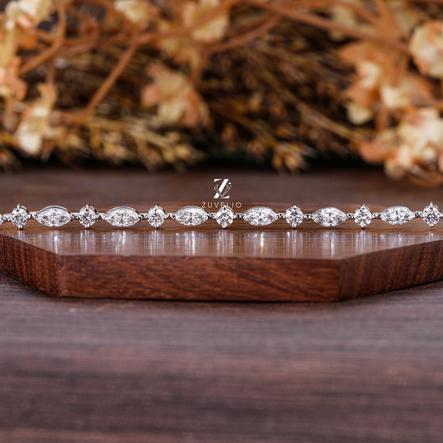 Lab Diamond Tennis Bracelet