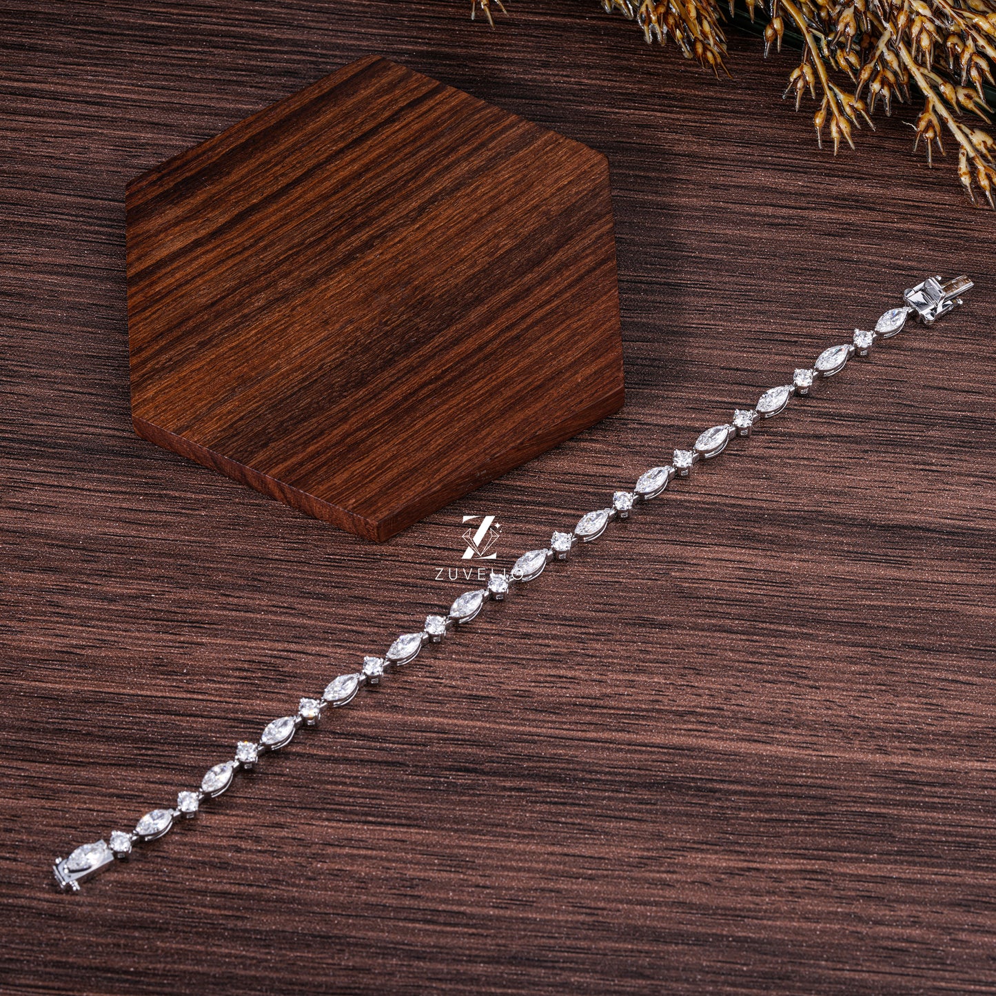 Lab Diamond Tennis Bracelet