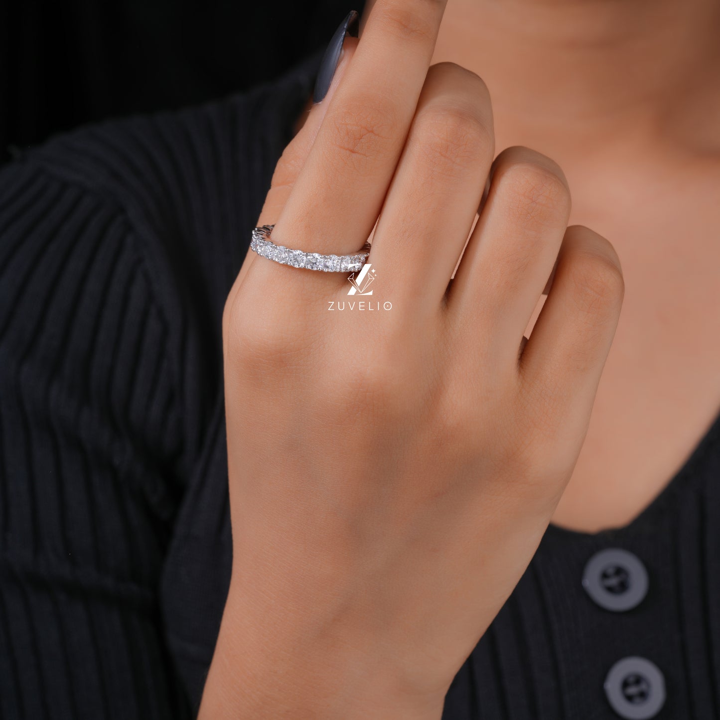 Elegant Lab Diamond Band