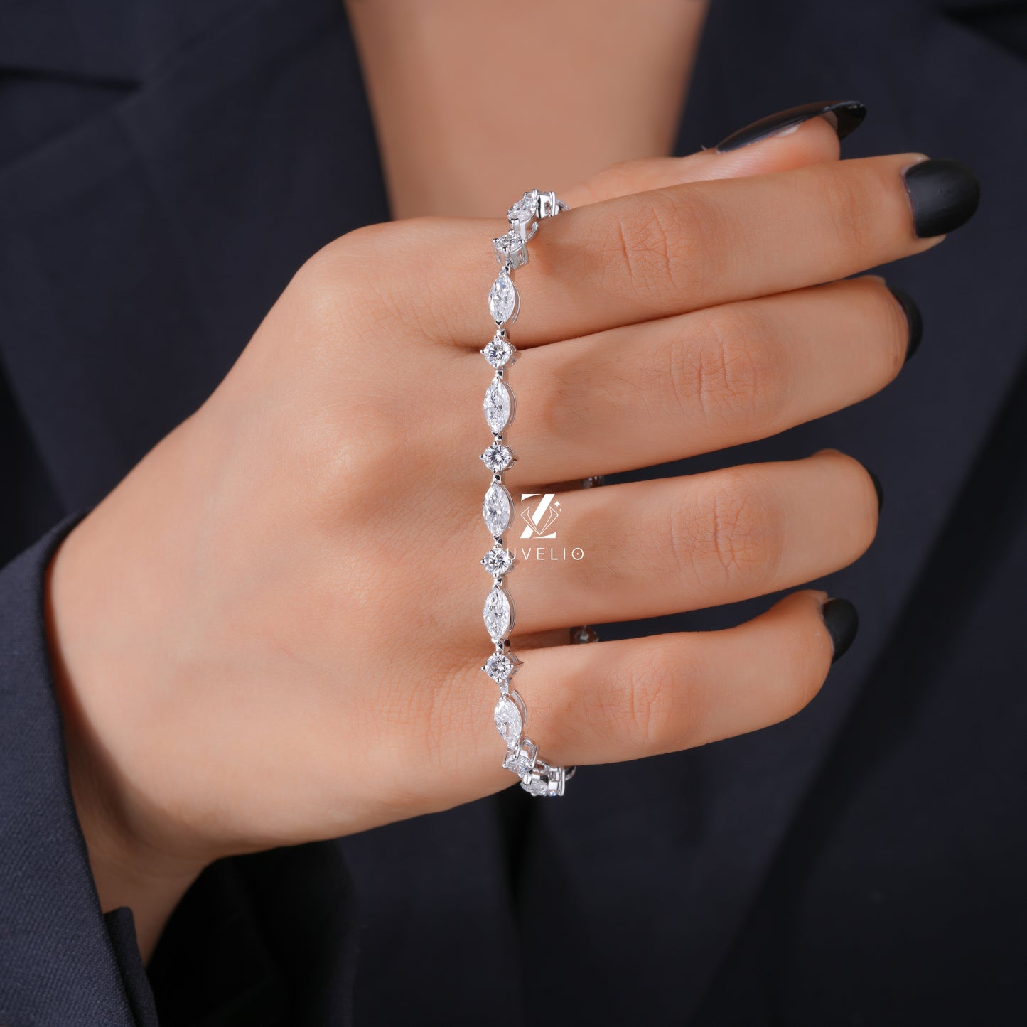 Lab Diamond Tennis Bracelet