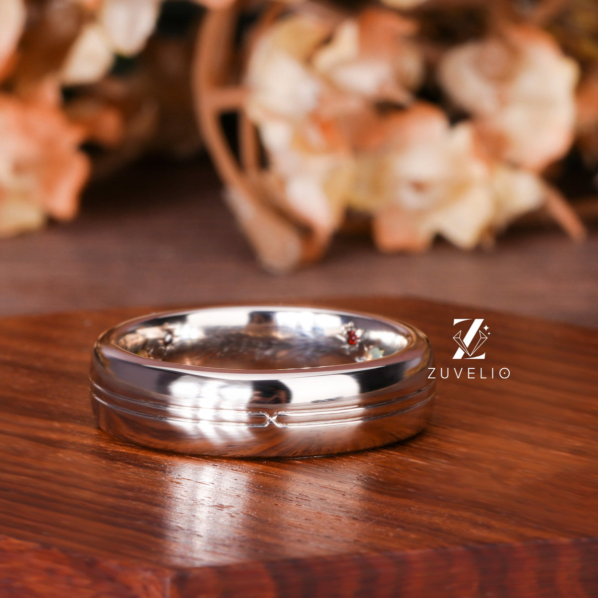 Men's Custom Gemstone Band