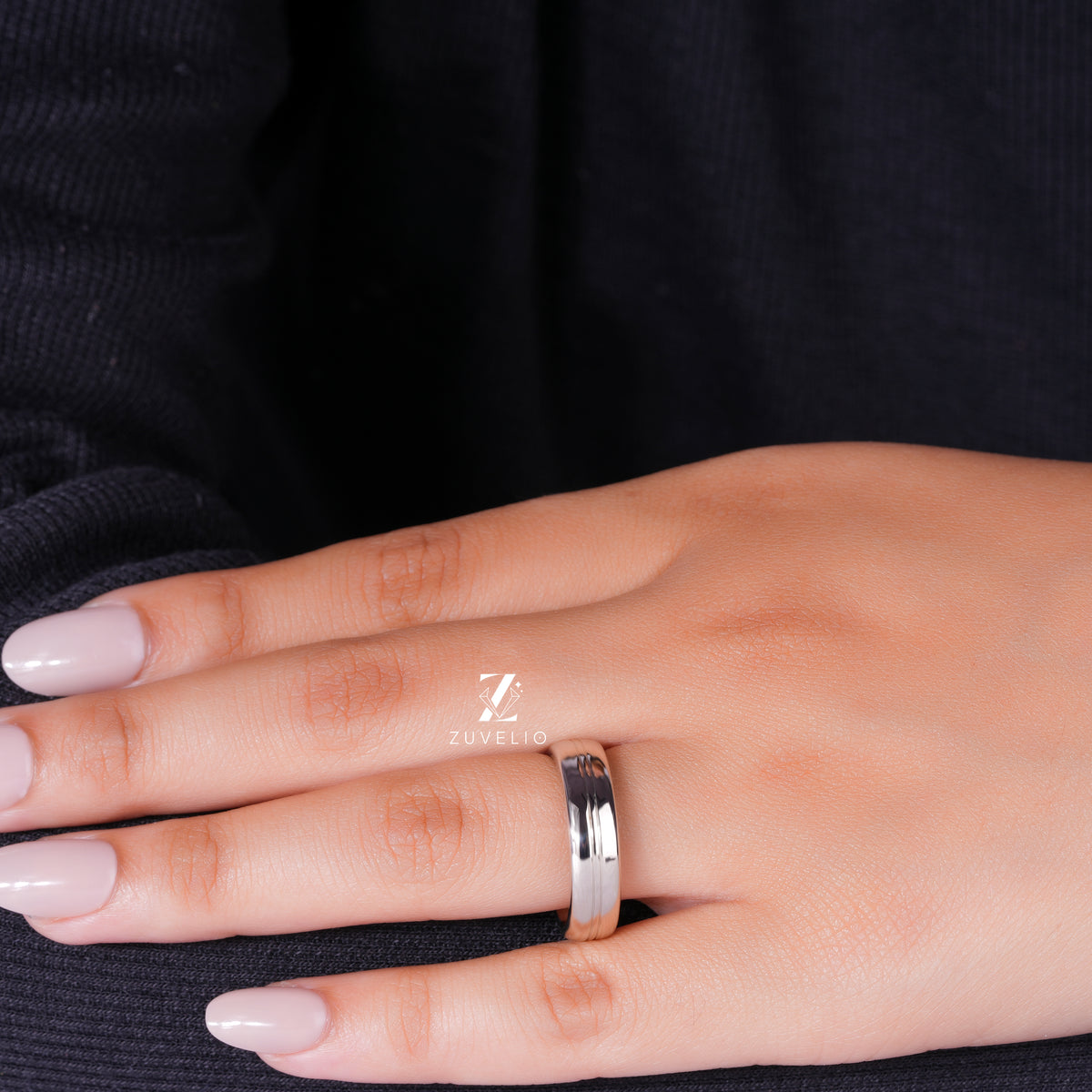 Men's Custom Gemstone Band