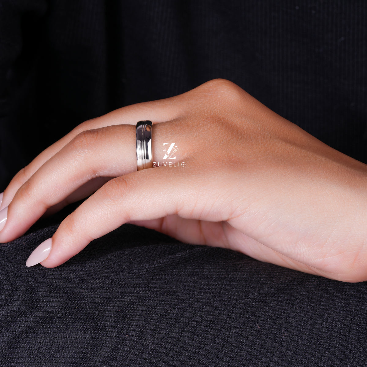 Men's Custom Gemstone Band