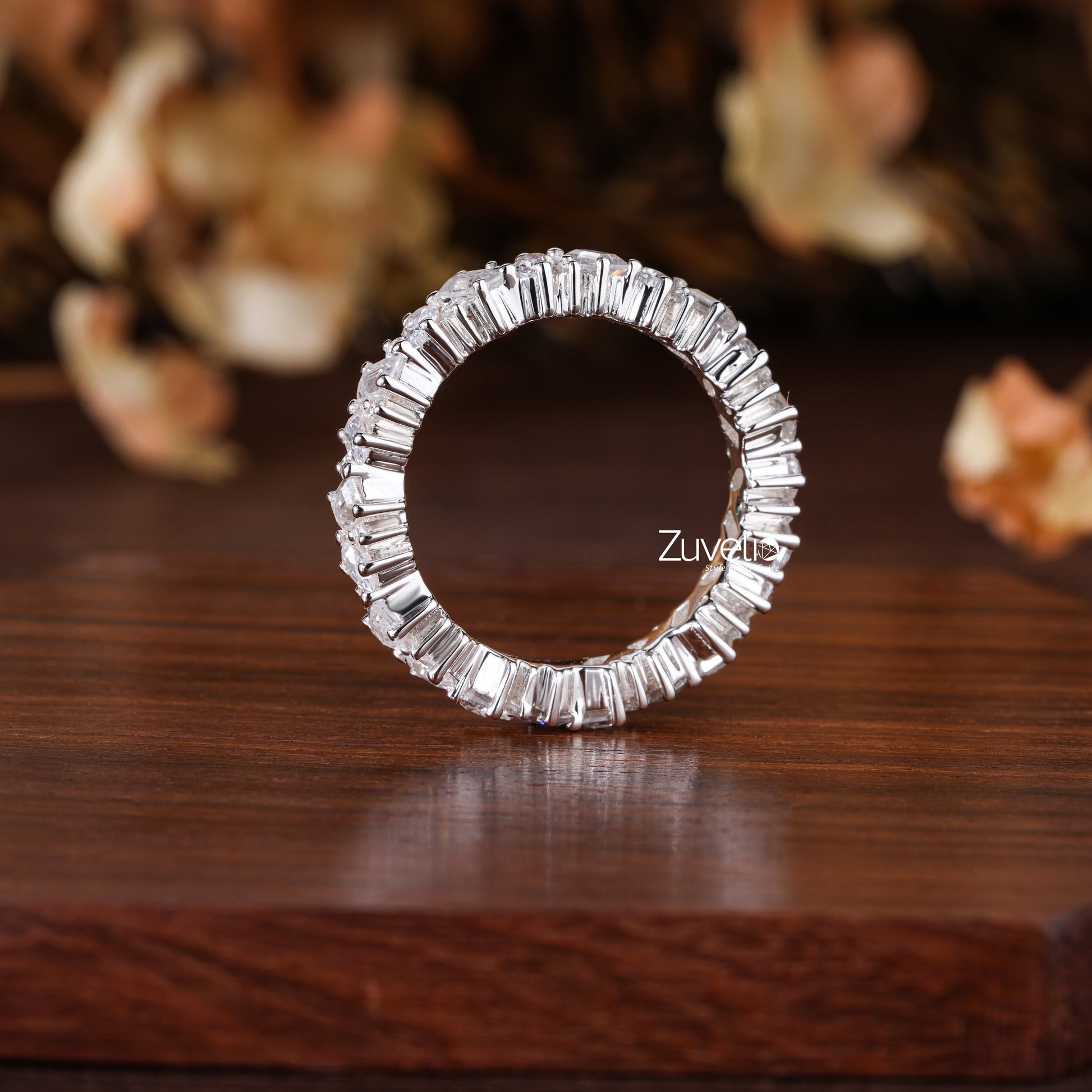 Emerald Oval Round Moissanite - Zuvelio.com