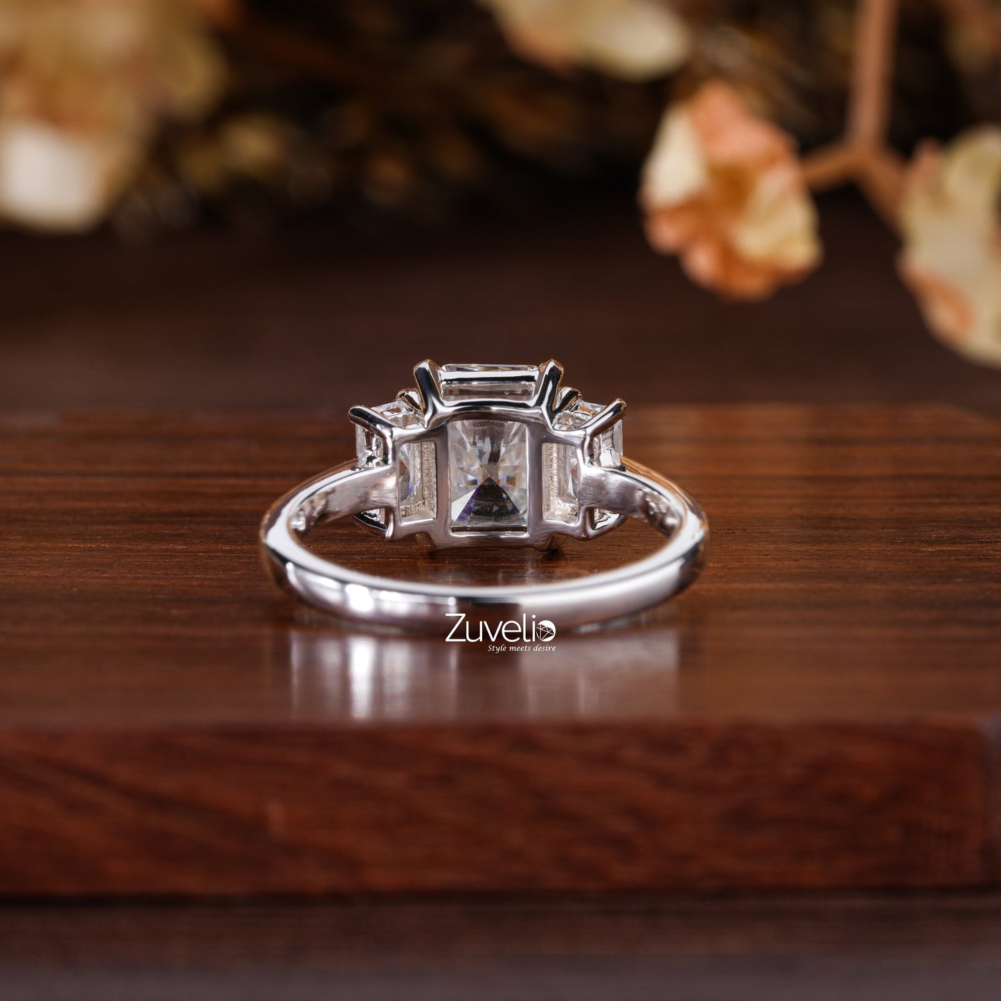 Radiant Baguette Cut Ring - Zuvelio.com