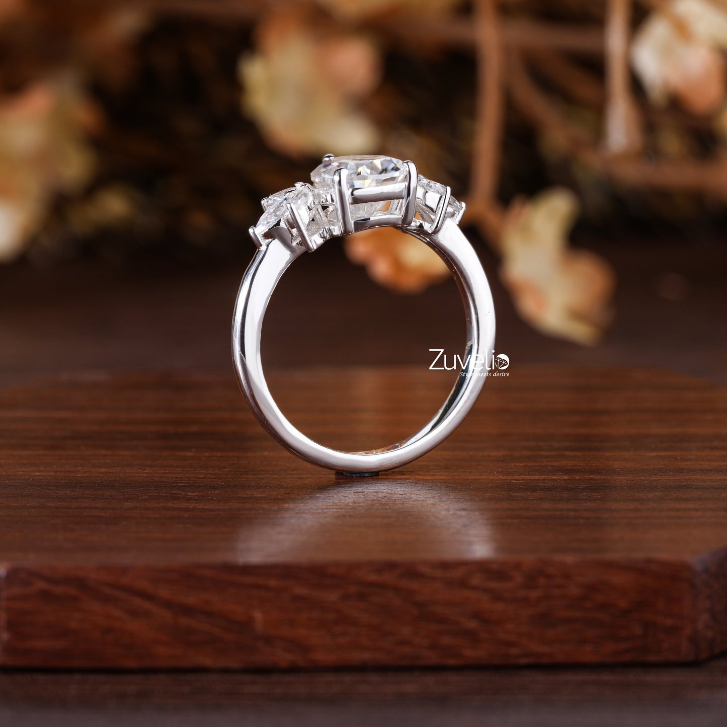 Pear Cut Marquise Ring - Zuvelio.com