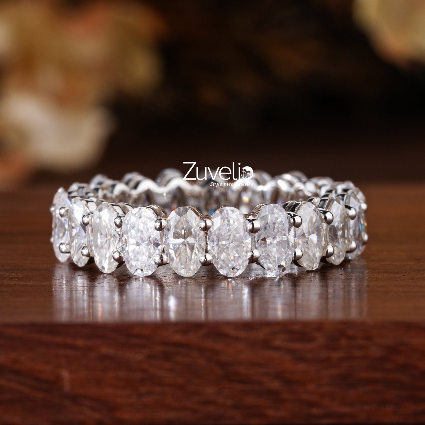 5x3 MM Oval Cut Moissanite - Zuvelio.com