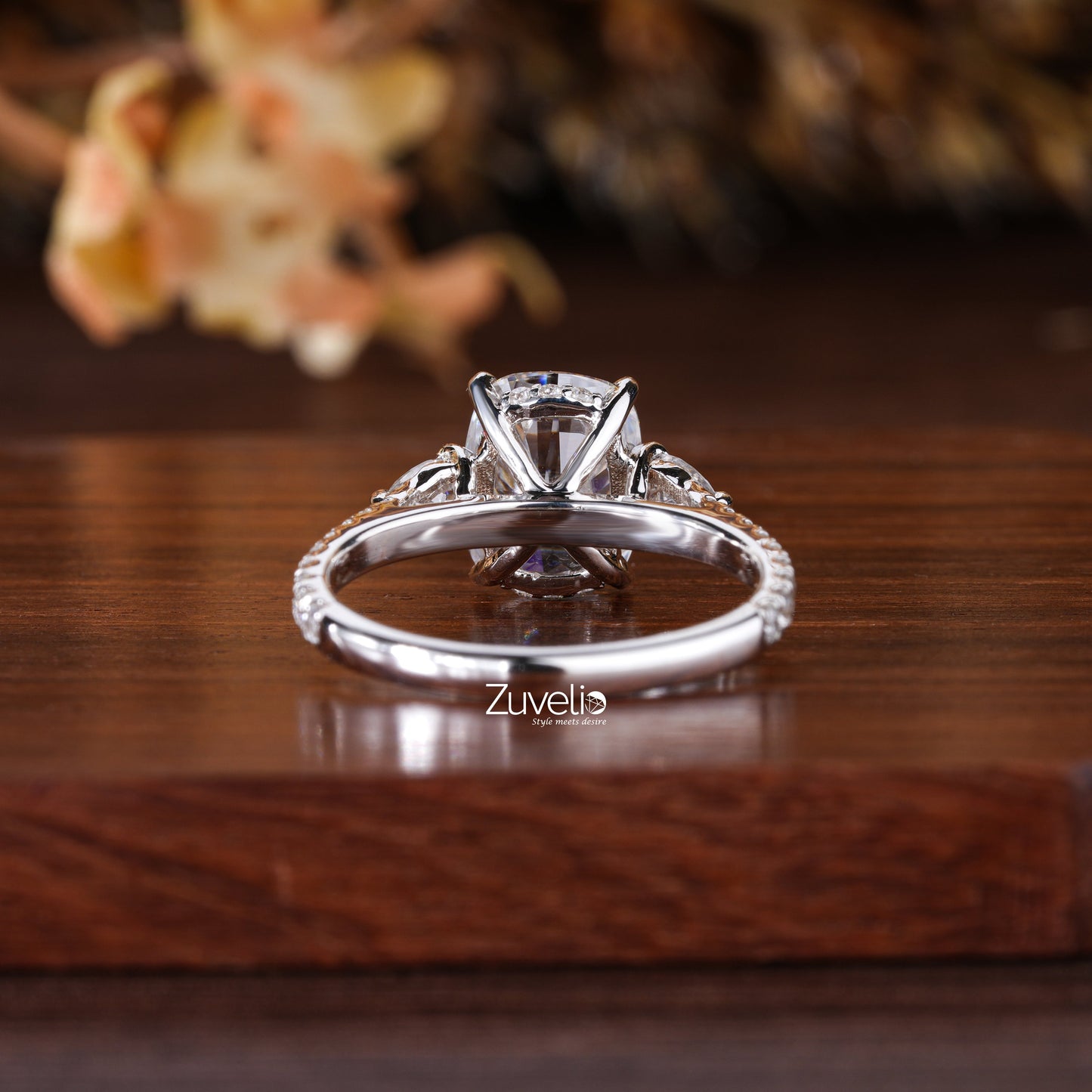 Radiant Cut Moissanite Ring - Zuvelio.com