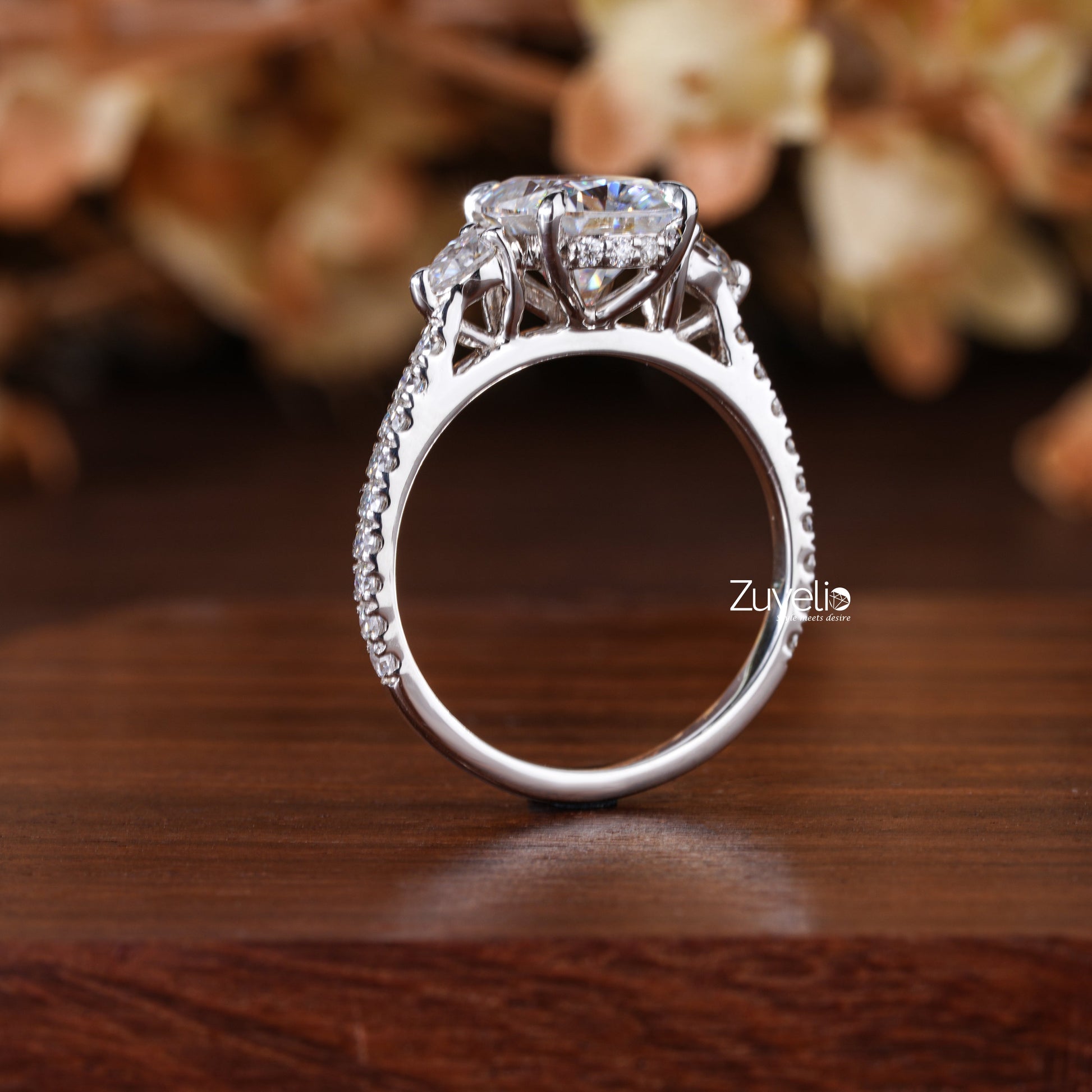 Radiant Cut Moissanite Ring - Zuvelio.com