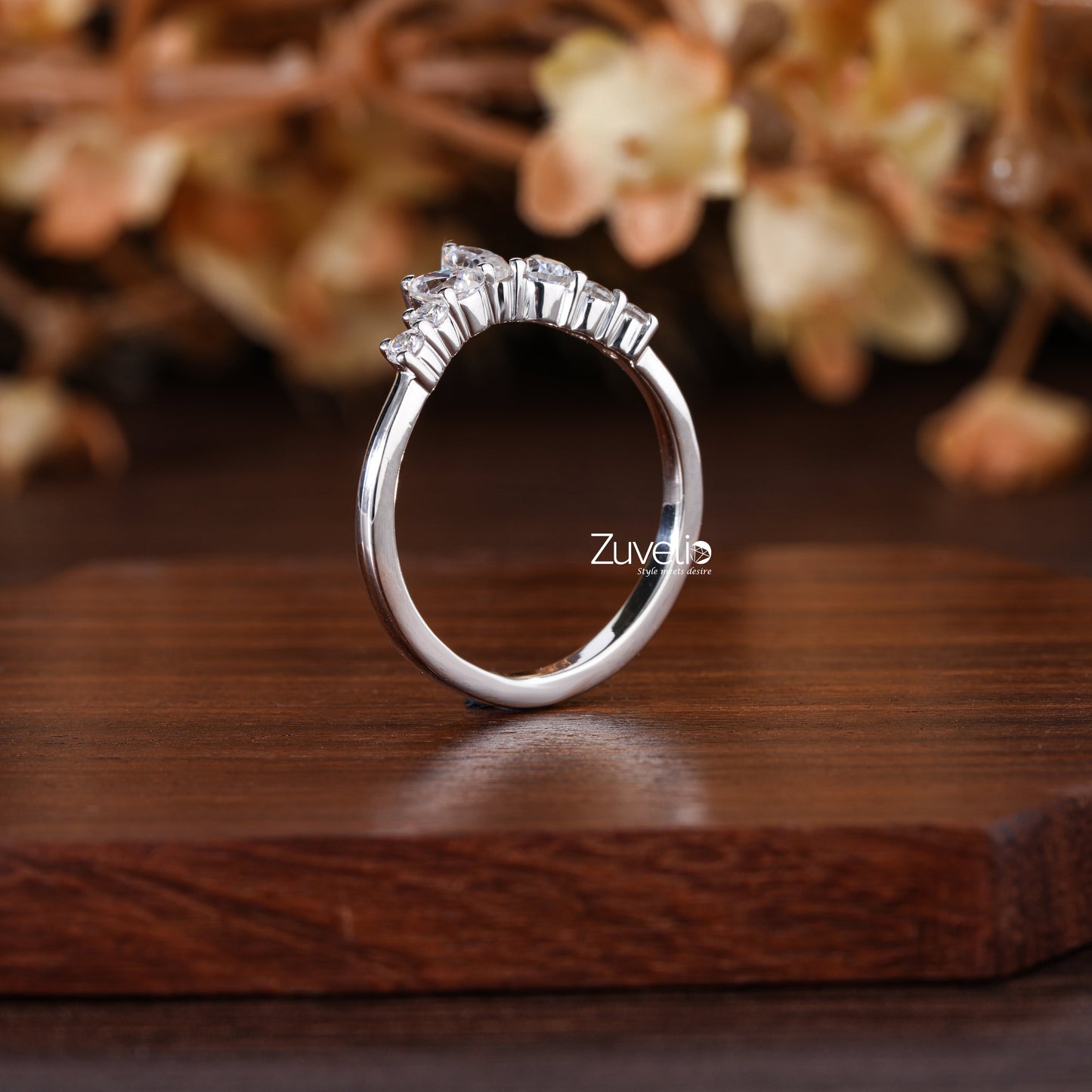 V Shape Moissanite - Zuvelio.com