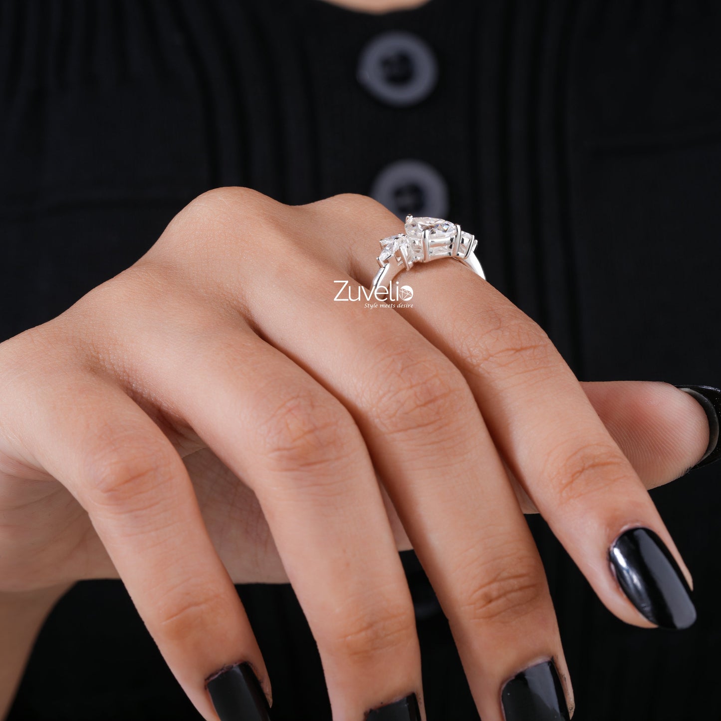 Pear Cut Marquise Ring - Zuvelio.com