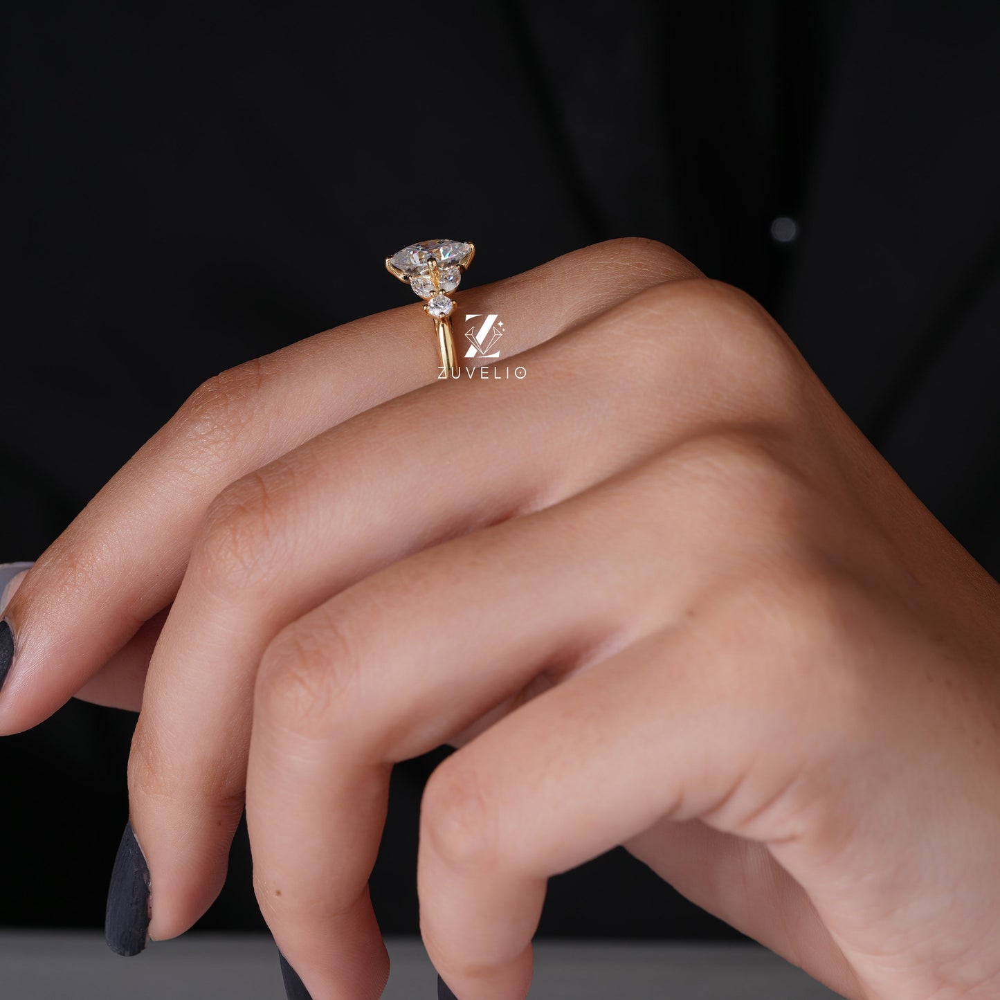 Cushion Cut Engagement Ring - Zuvelio.com
