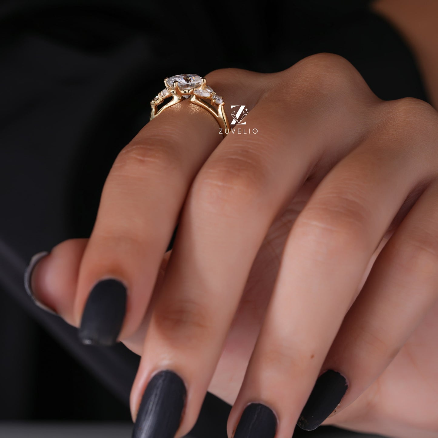 Cushion Cut Engagement Ring - Zuvelio.com