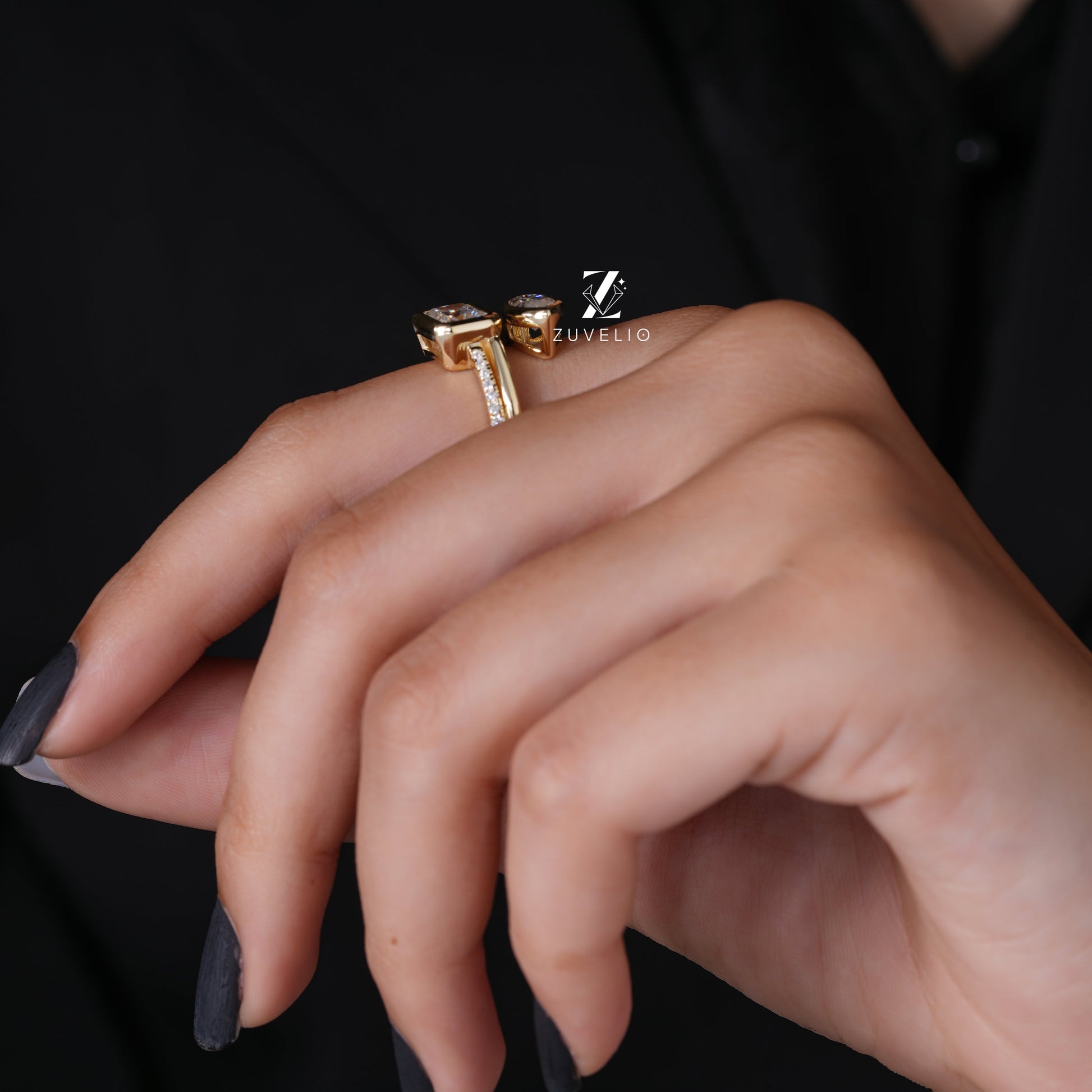 Toi-Moi Moissanite Ring - Zuvelio.com